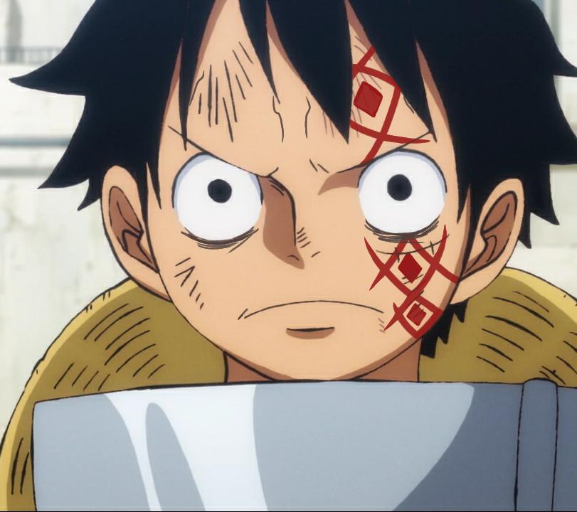 Luffy with Dragon's tattoo r/MemePiece