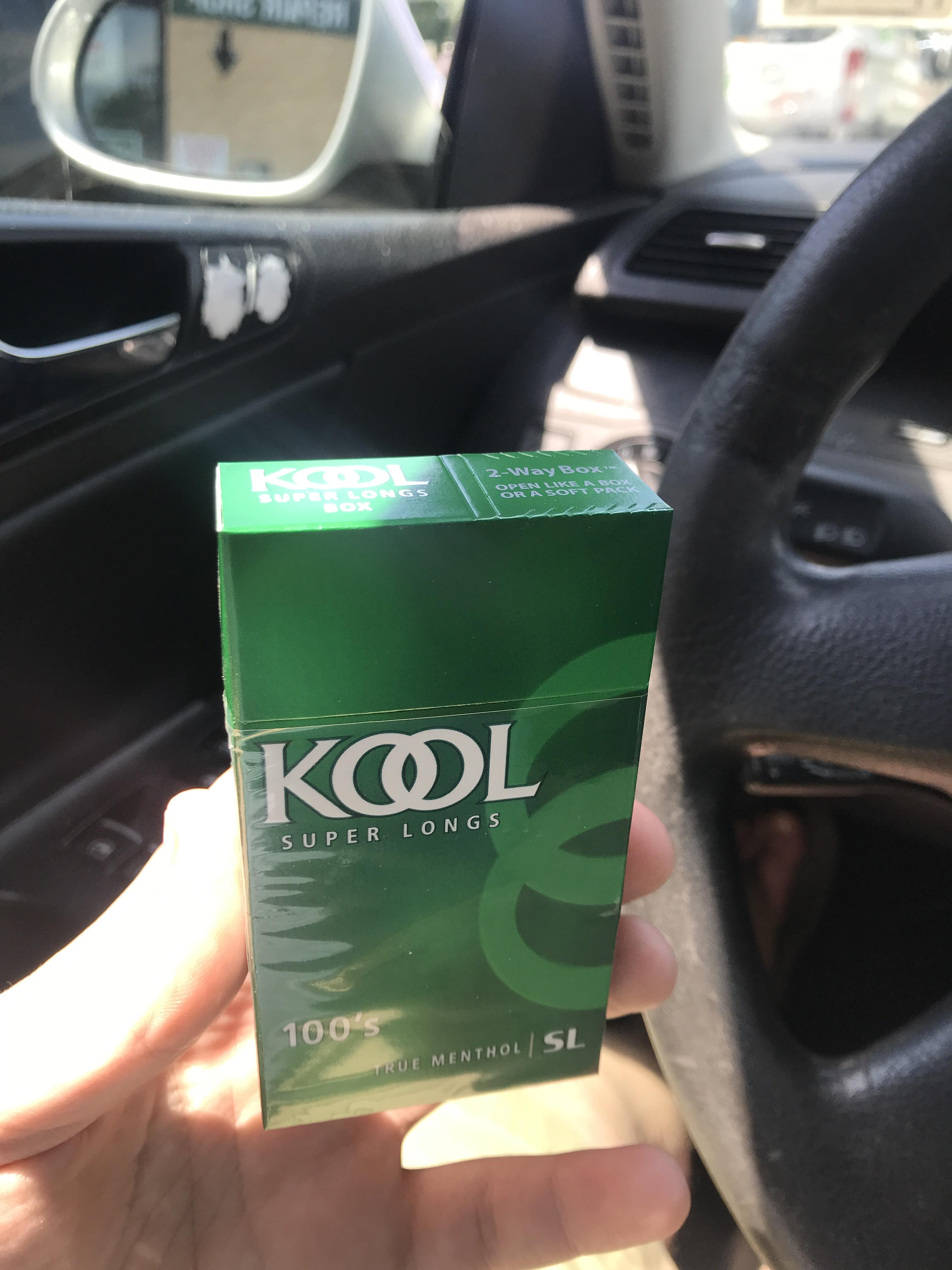 beautiful day, goin out on the boat and decided to try a menthol that i