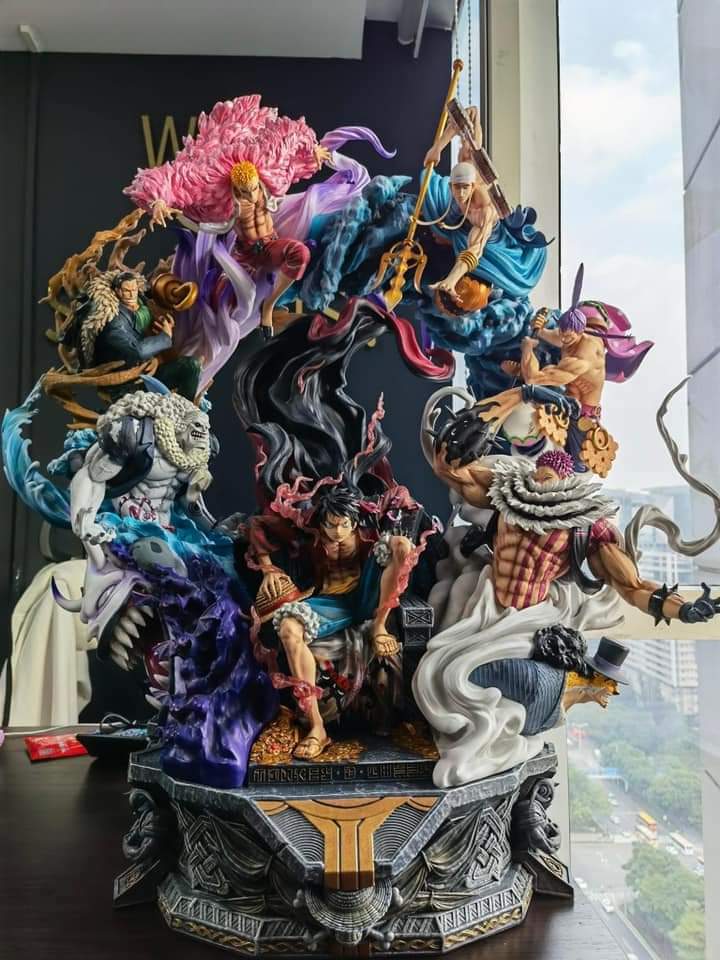 "Luffy on Throne" by Last Sleep Studio r/OnePiece