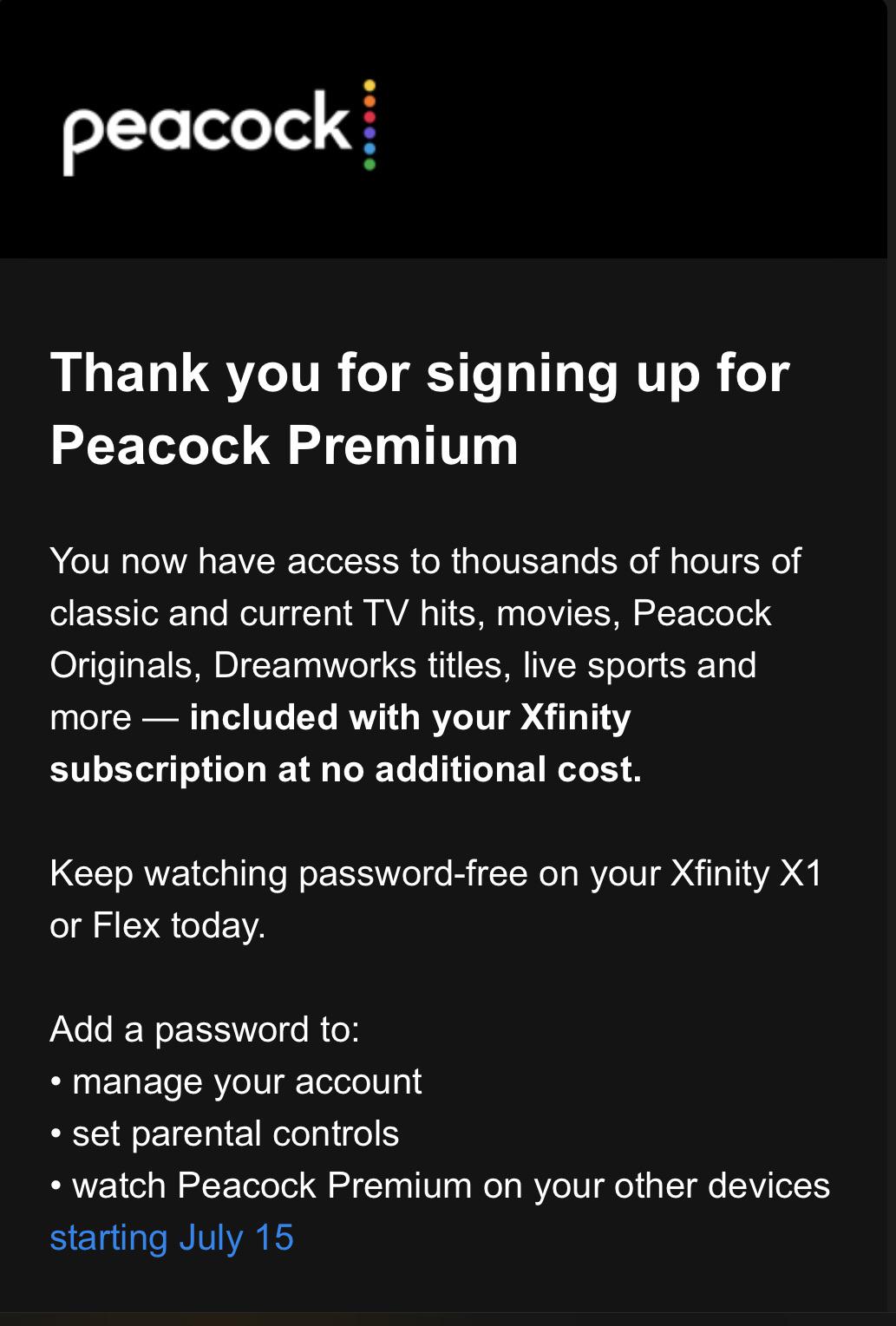 Seeing how it’s one of the only reasons to use Peacock... I just