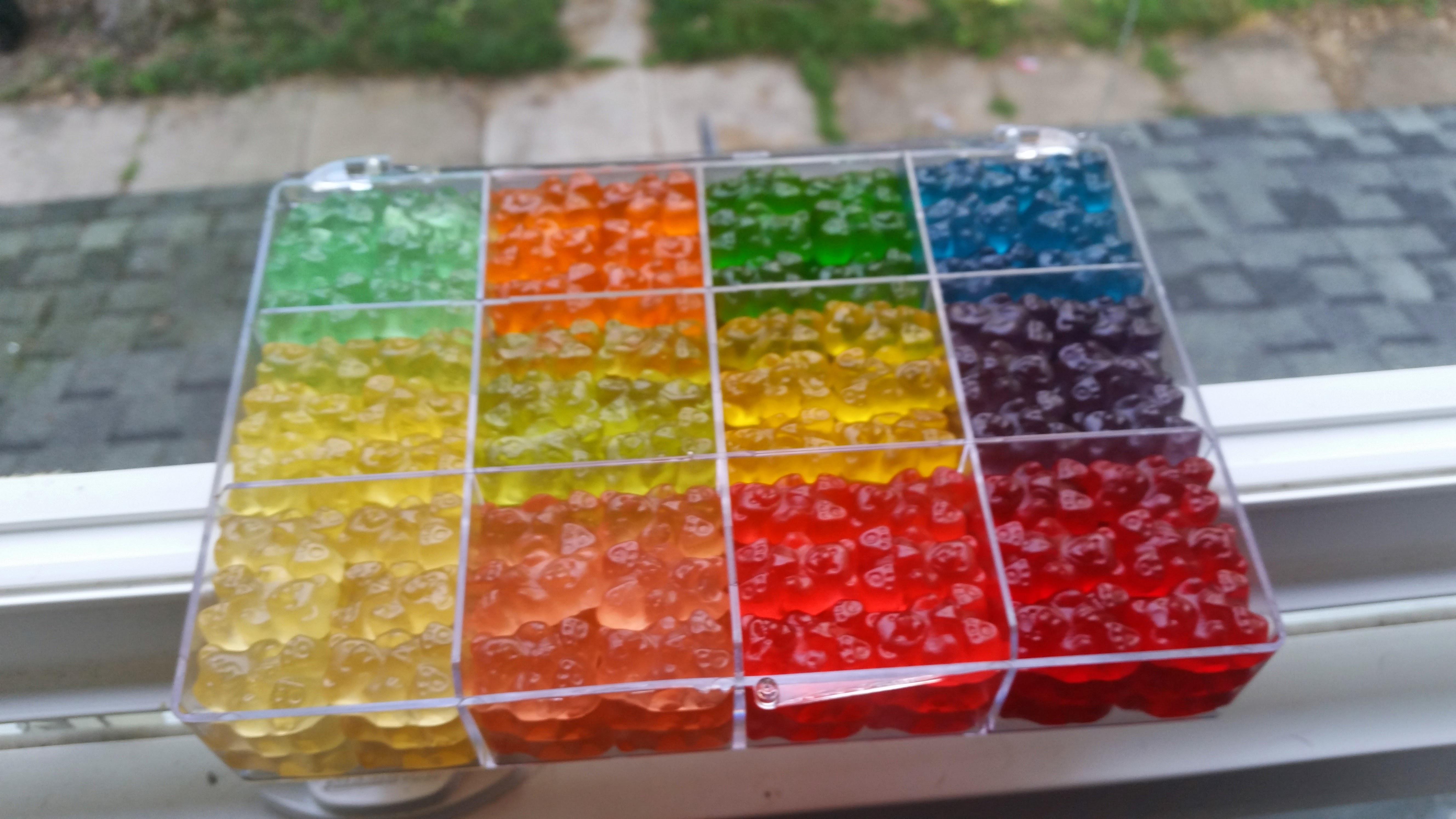 Gummy Bear gift box for an autistic date r/oddlysatisfying