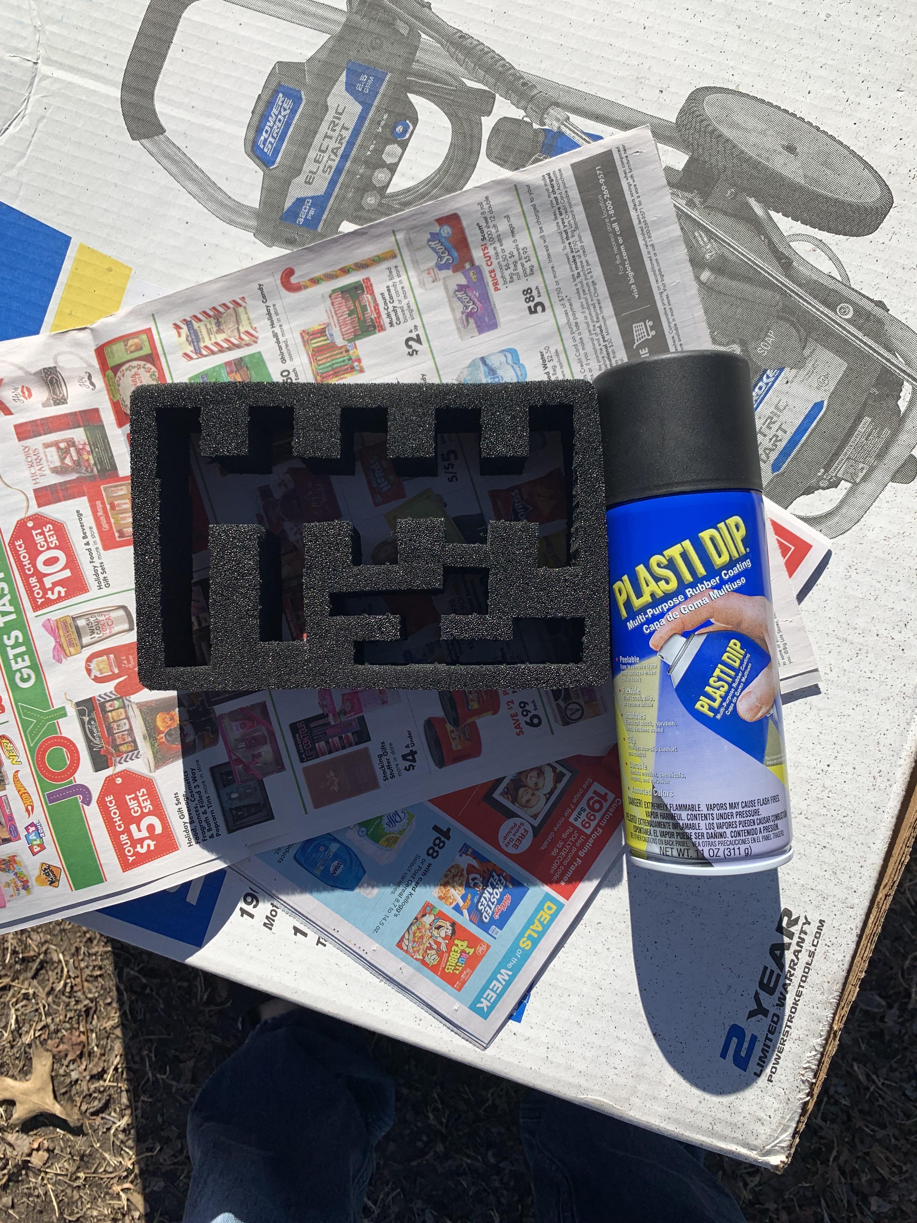 Plasti dipping my Pelican 1120 case so the foam don’t tear apart. r