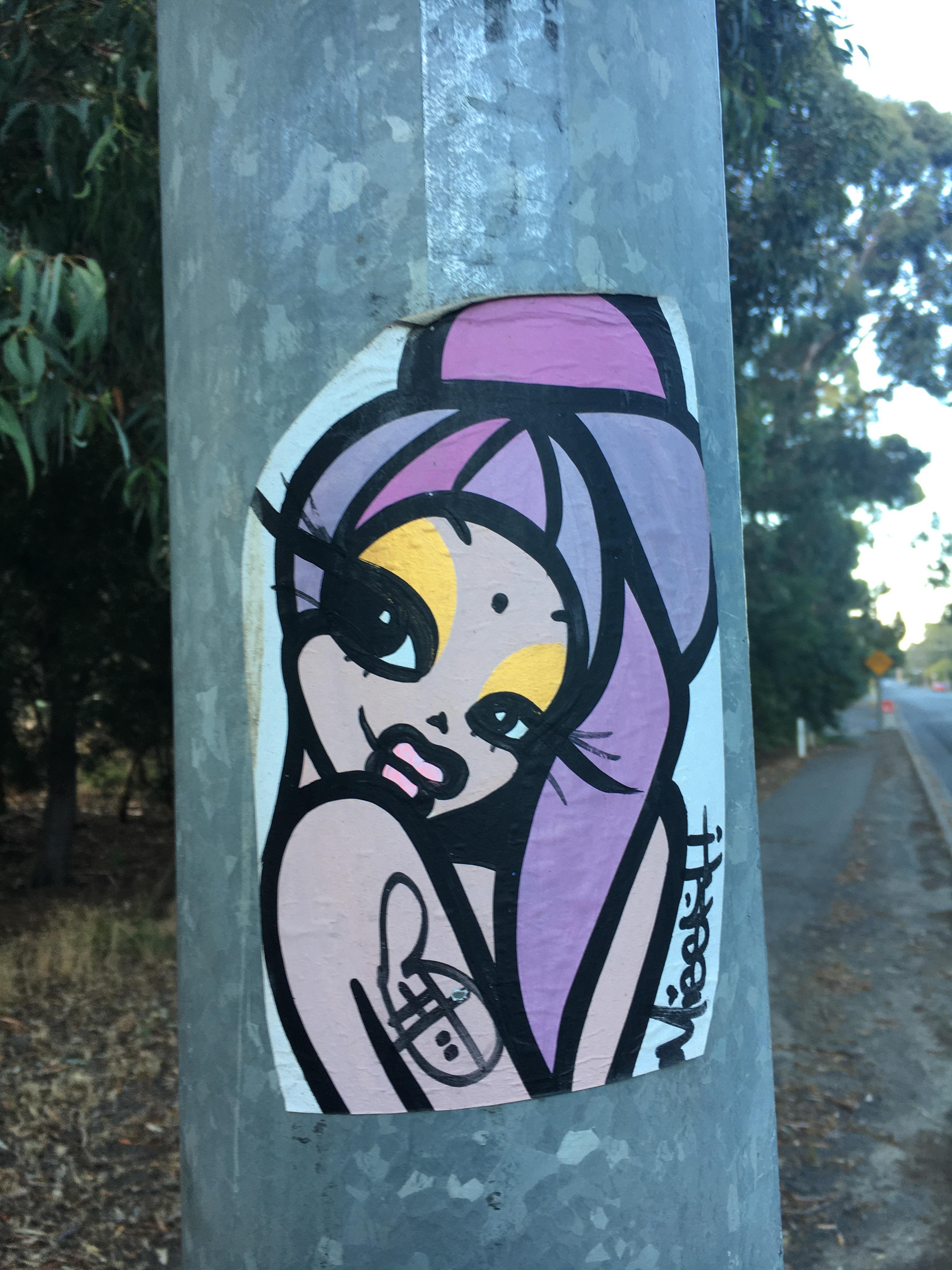 What’s the deal with these stickers? Adelaide