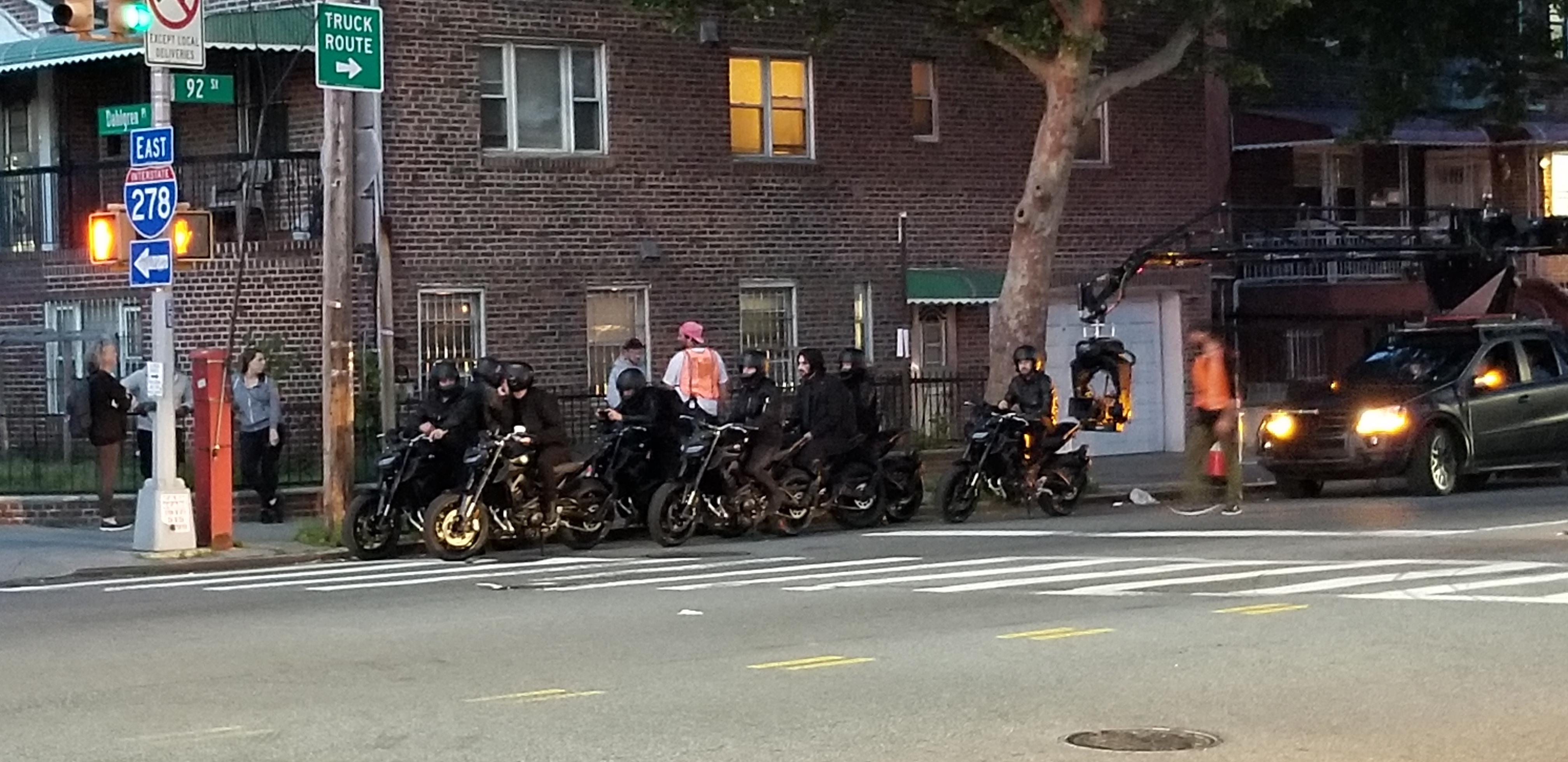 Filming John Wick 3 in Brooklyn r/pics
