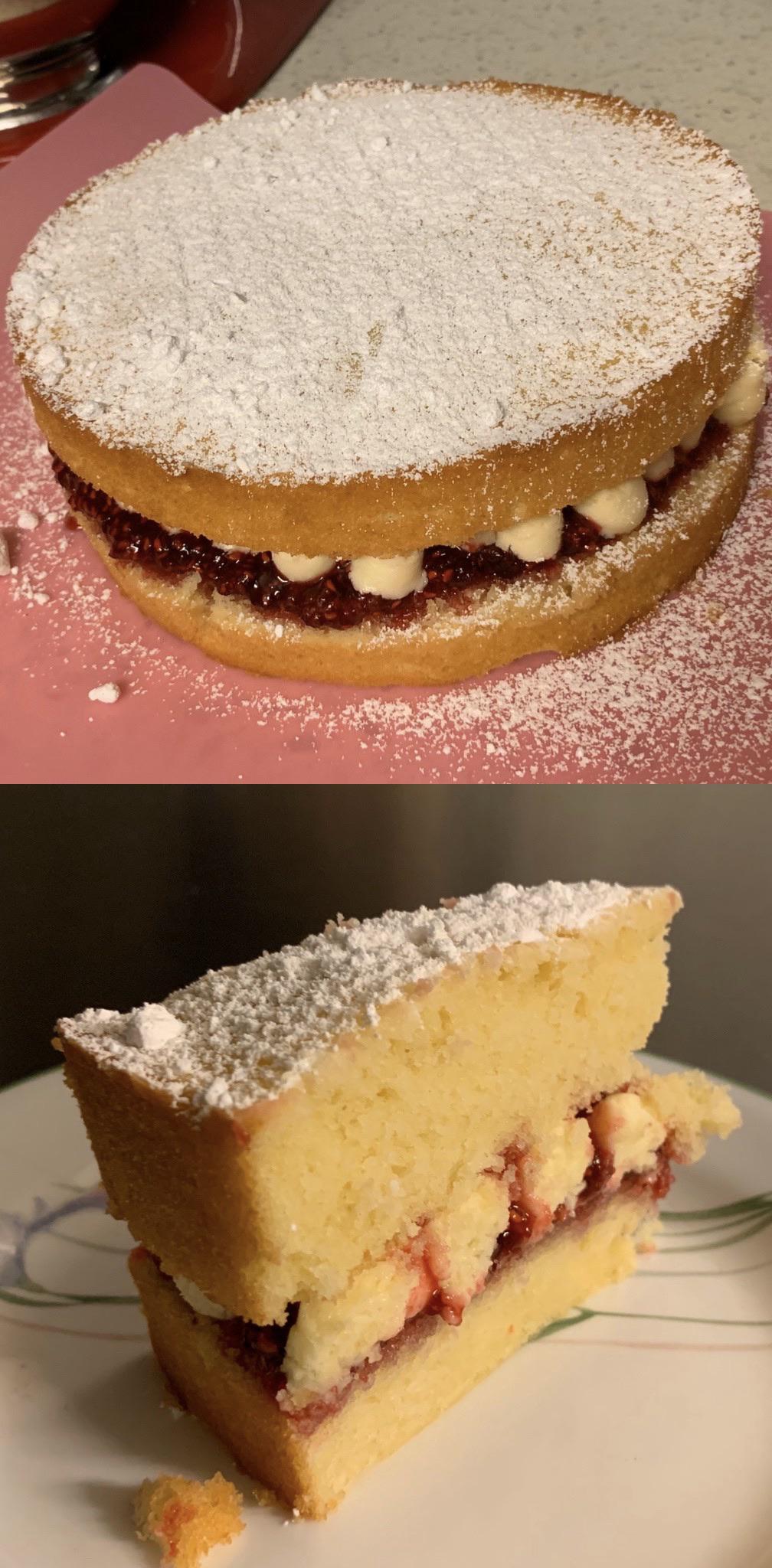 Victoria Sandwich r/Baking