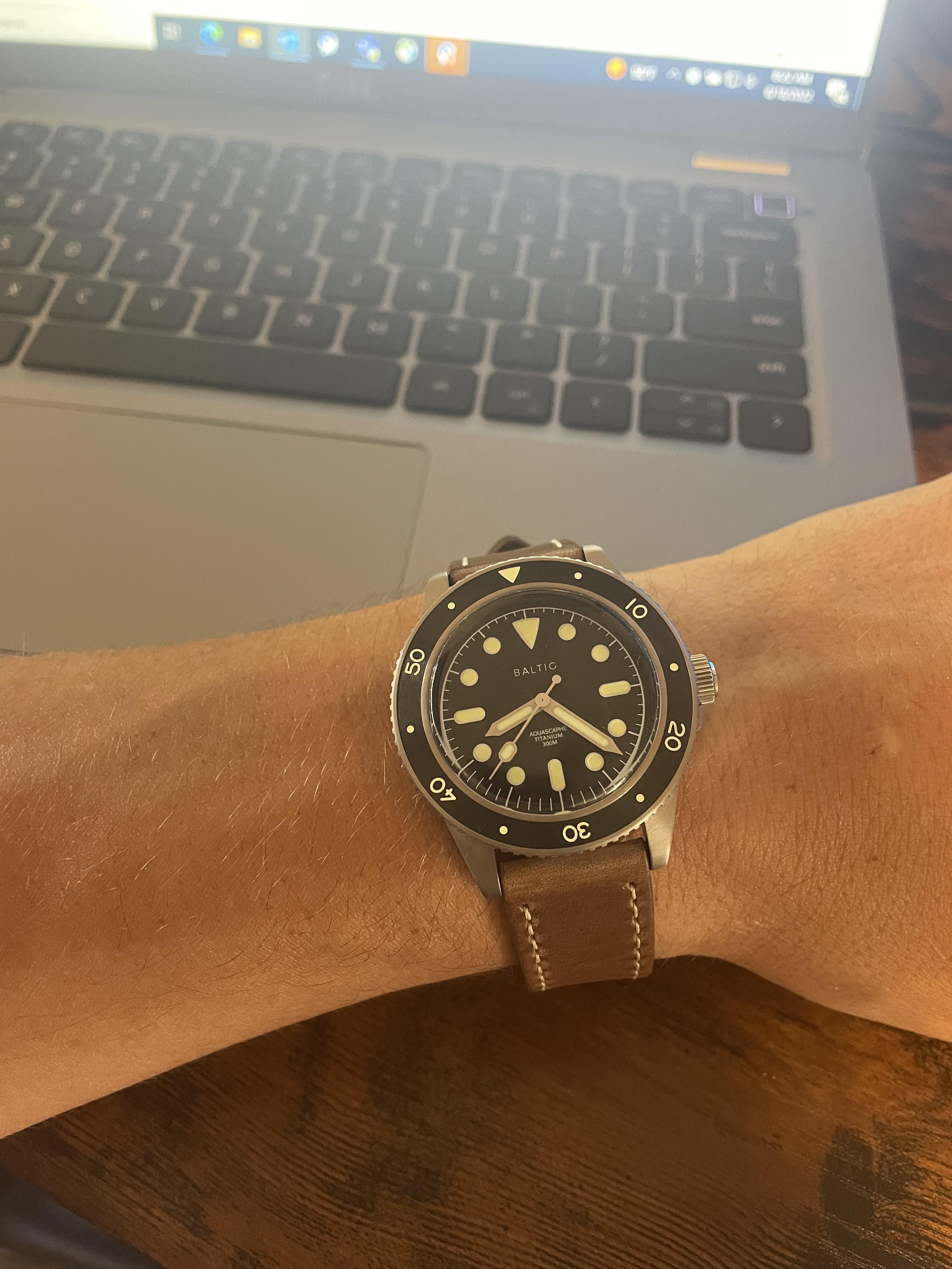 [Titanium Aquascaphe] The desk diver for now, hopefully get to take it