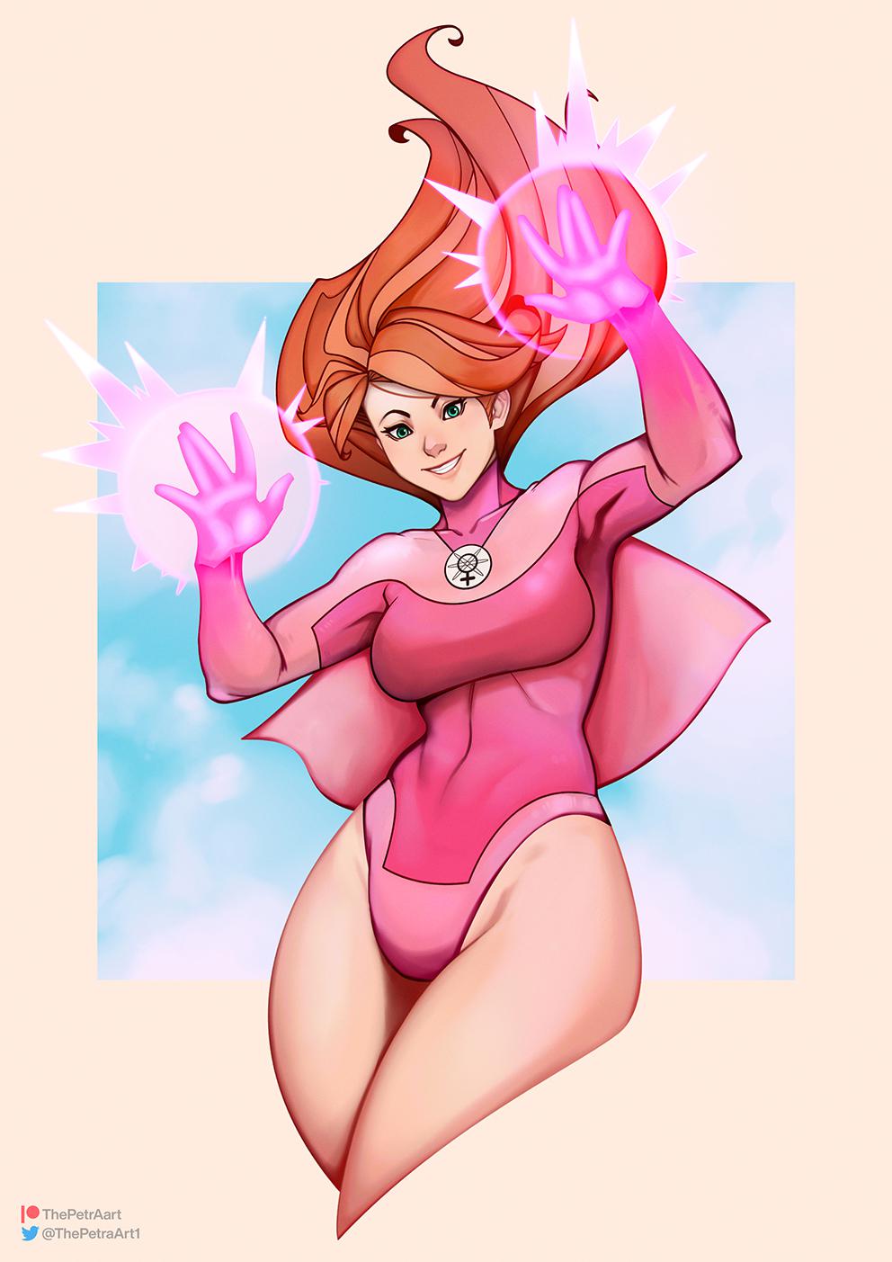 Atom Eve Fanart by me r/Invincible