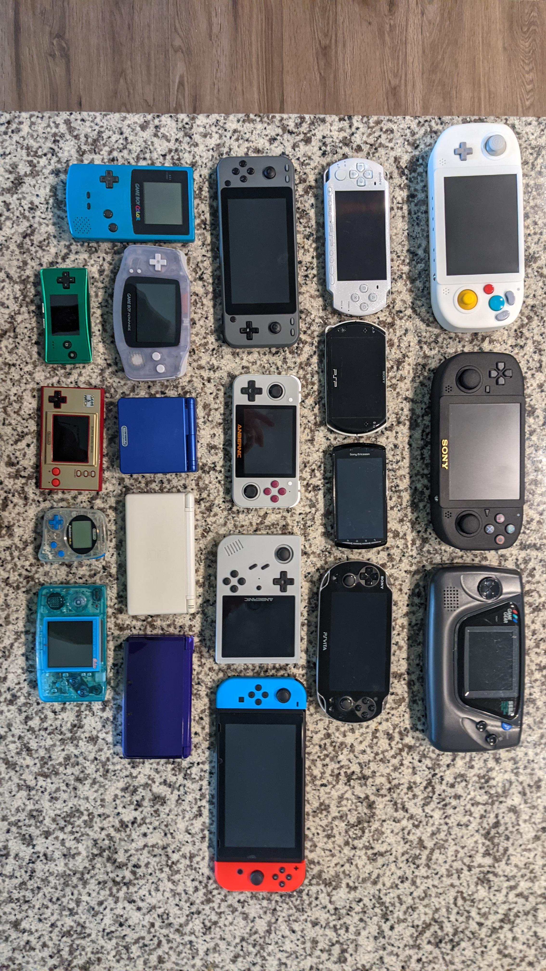 My collection r/Handhelds