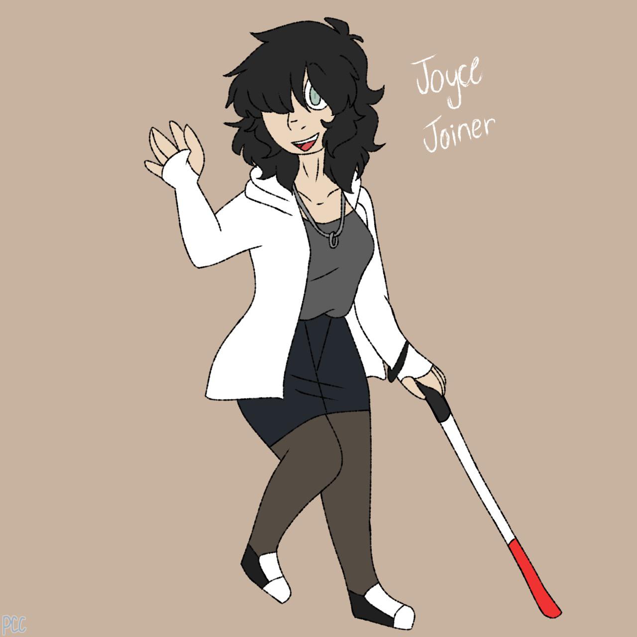 My new Sally face oc and her name is Joyce Joiner!! (I’ll explain her