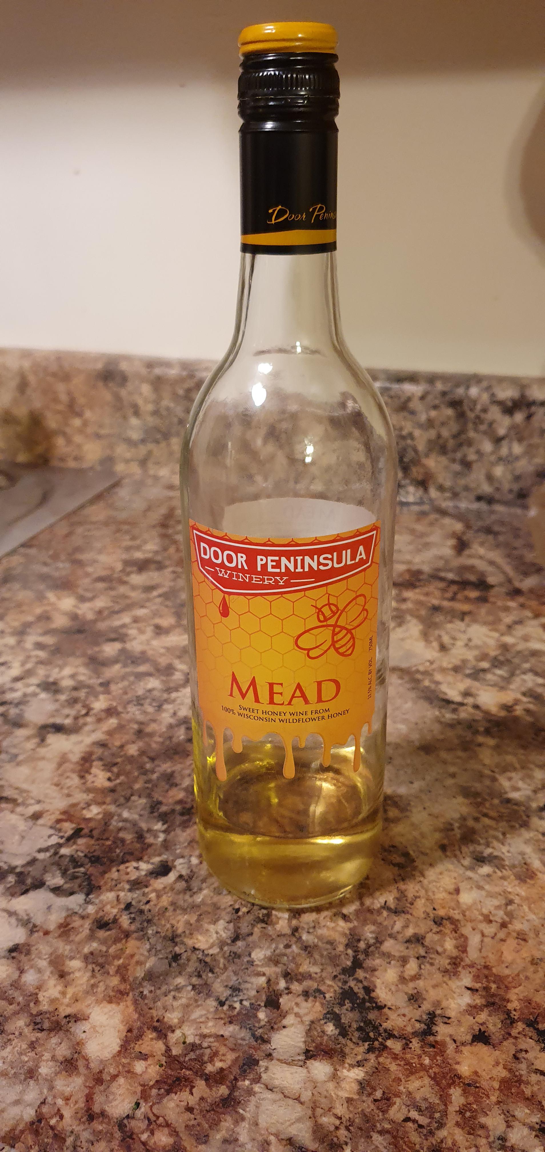 This sweet mead from door county is actually pretty good. r/mead