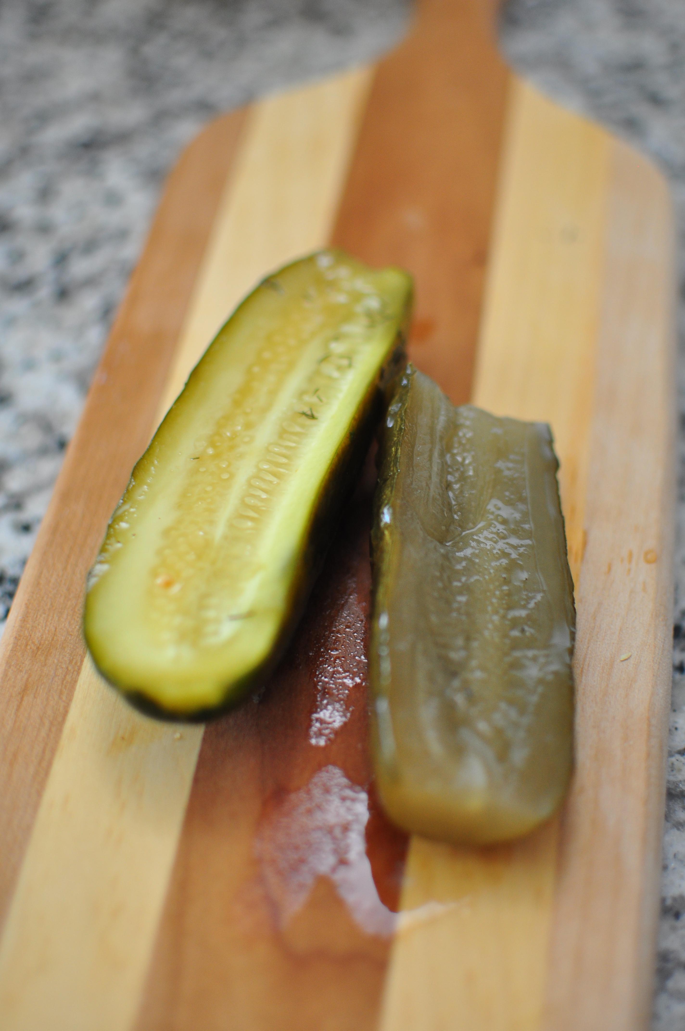 My fermented dill pickle recipe, but one's been fermenting 1 year