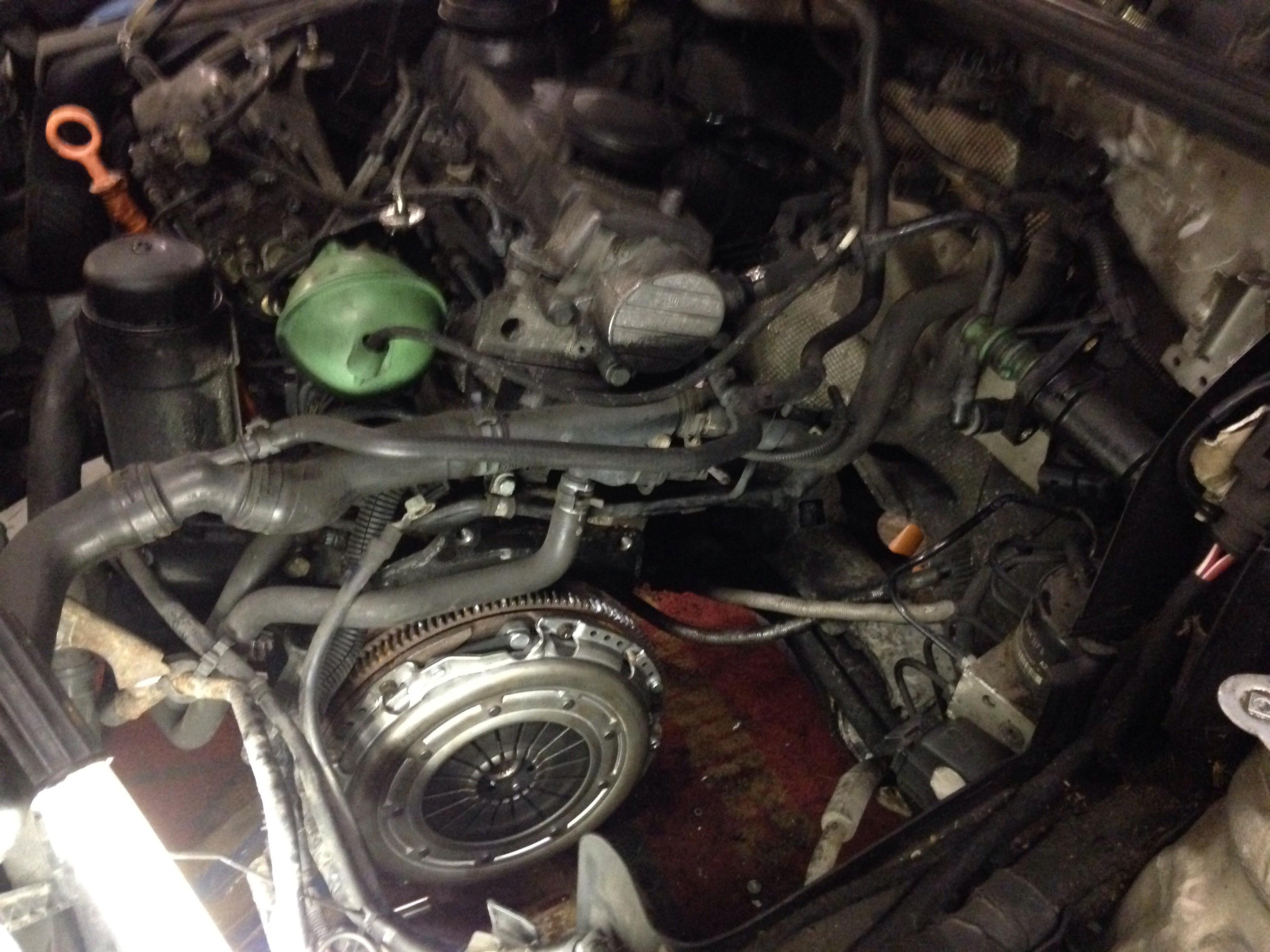 New clutch fitted...now ready for the 02M 6 speed! r/Volkswagen