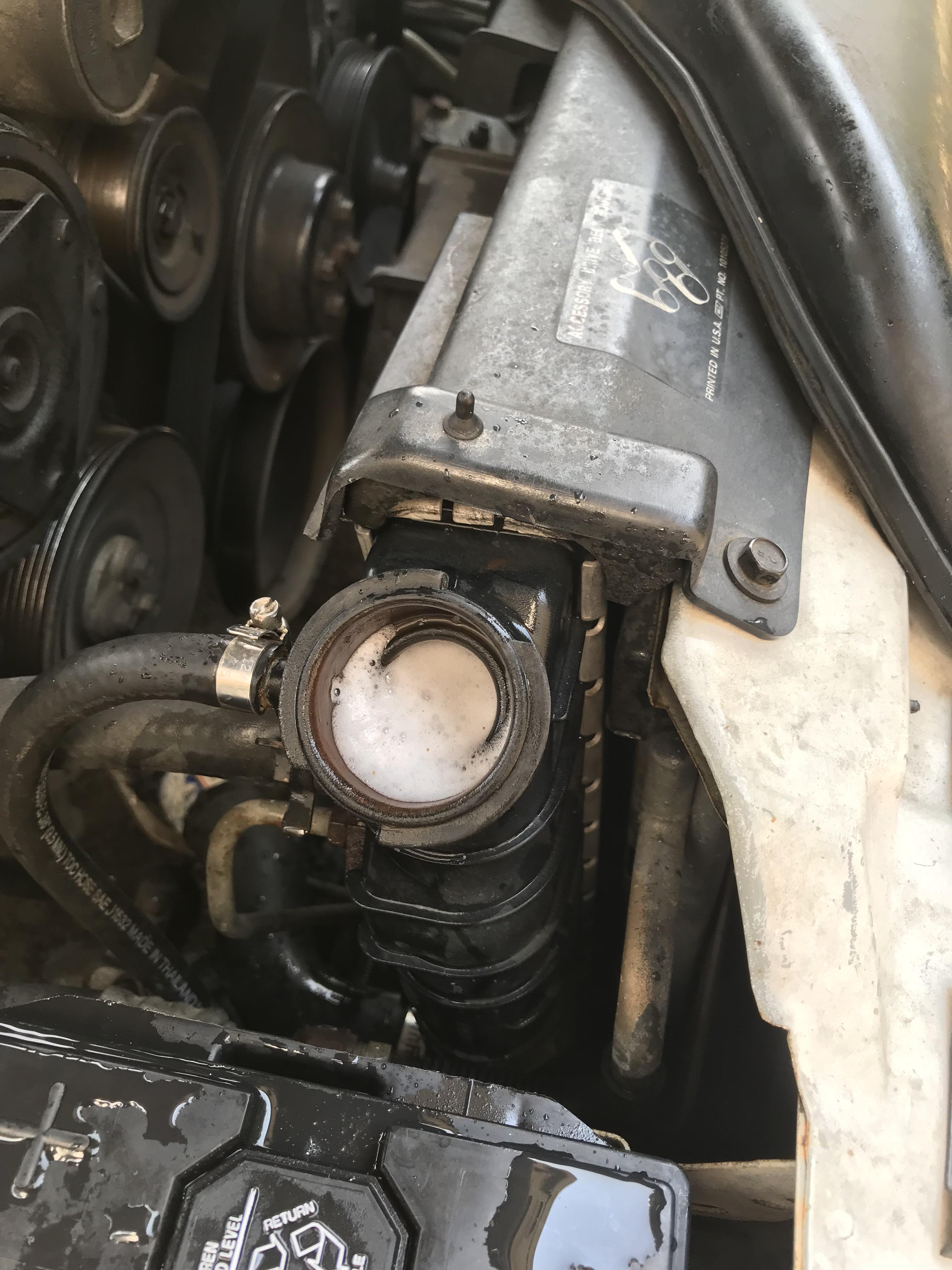 White Foam in Radiator r/Cartalk