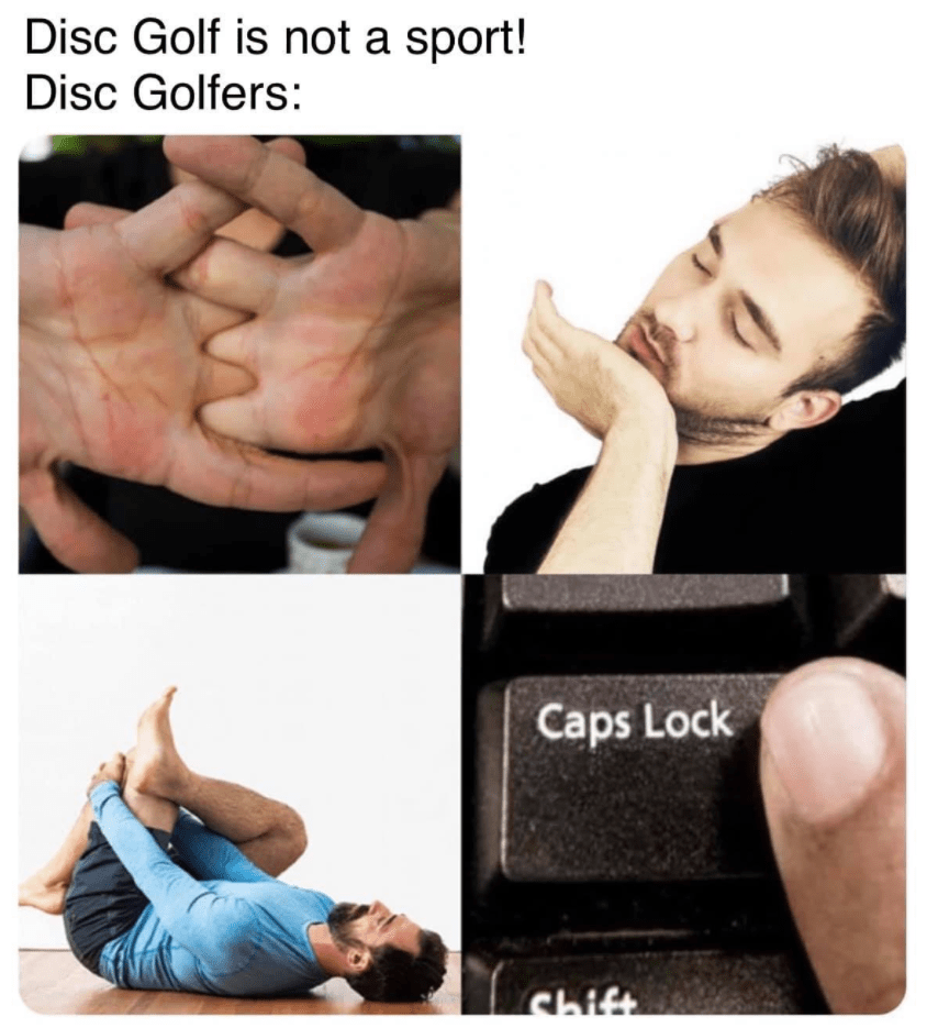 Let's settle this once and for all. Is Disc Golf a sport or not? 🤔 r