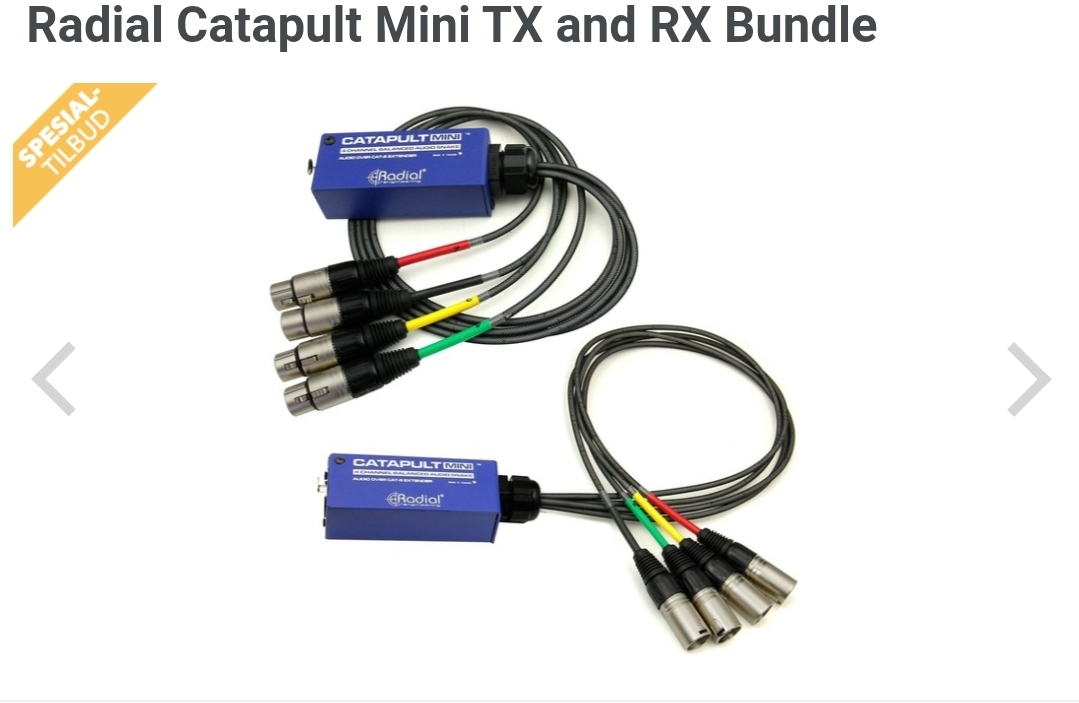 Anyone know of a xlr over cat 5/6, like this one, with 8/2 xlr, thanks