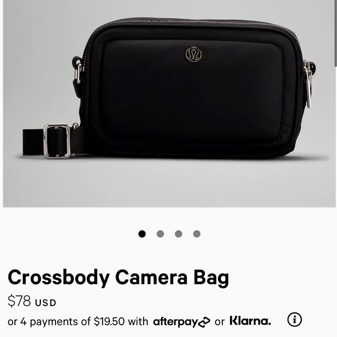 [ISO] [US] Black Crossbody Camera Bag r/lululemonBST