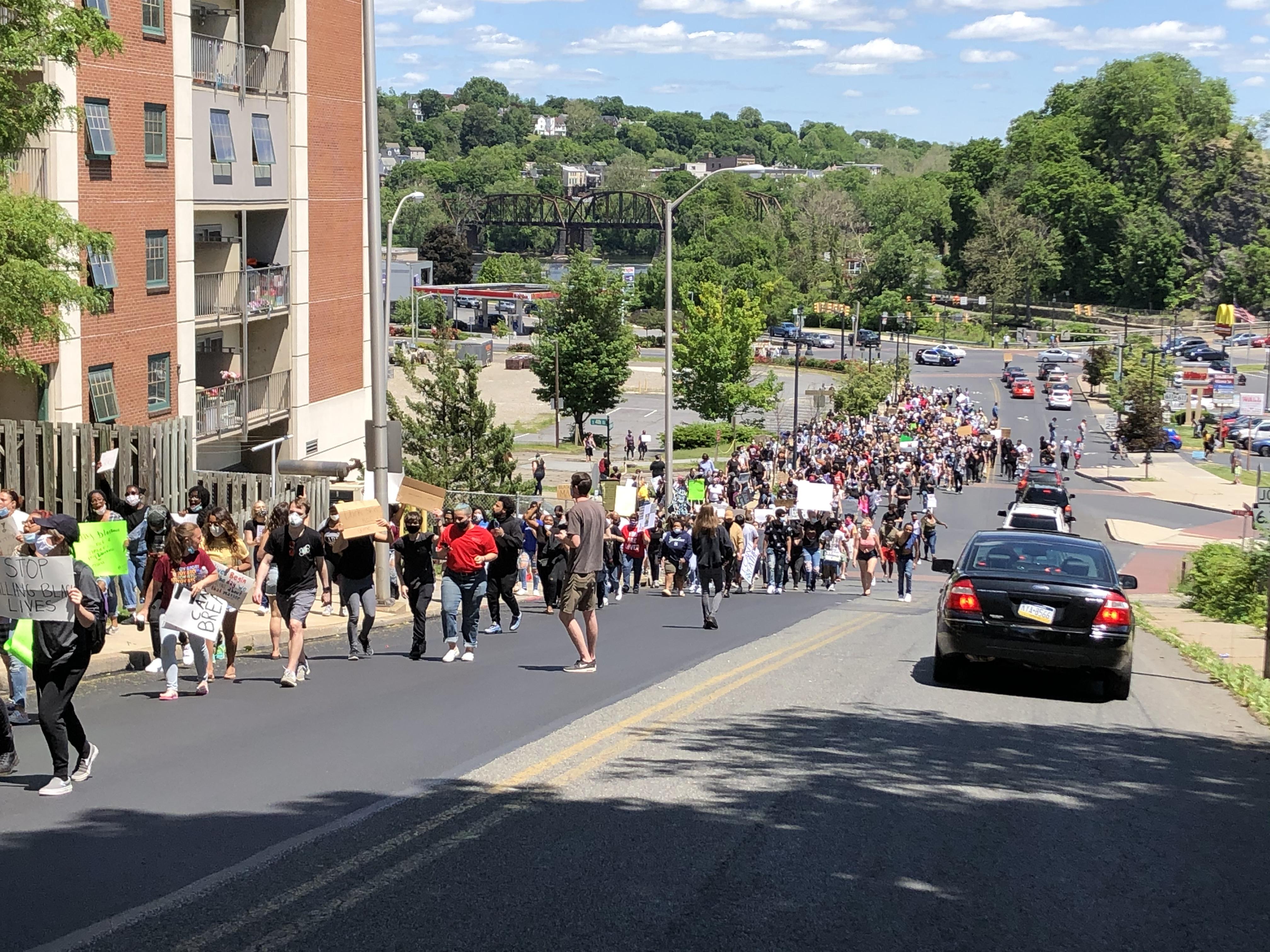 Easton PA protest in honor of Floyd r/Pennsylvania