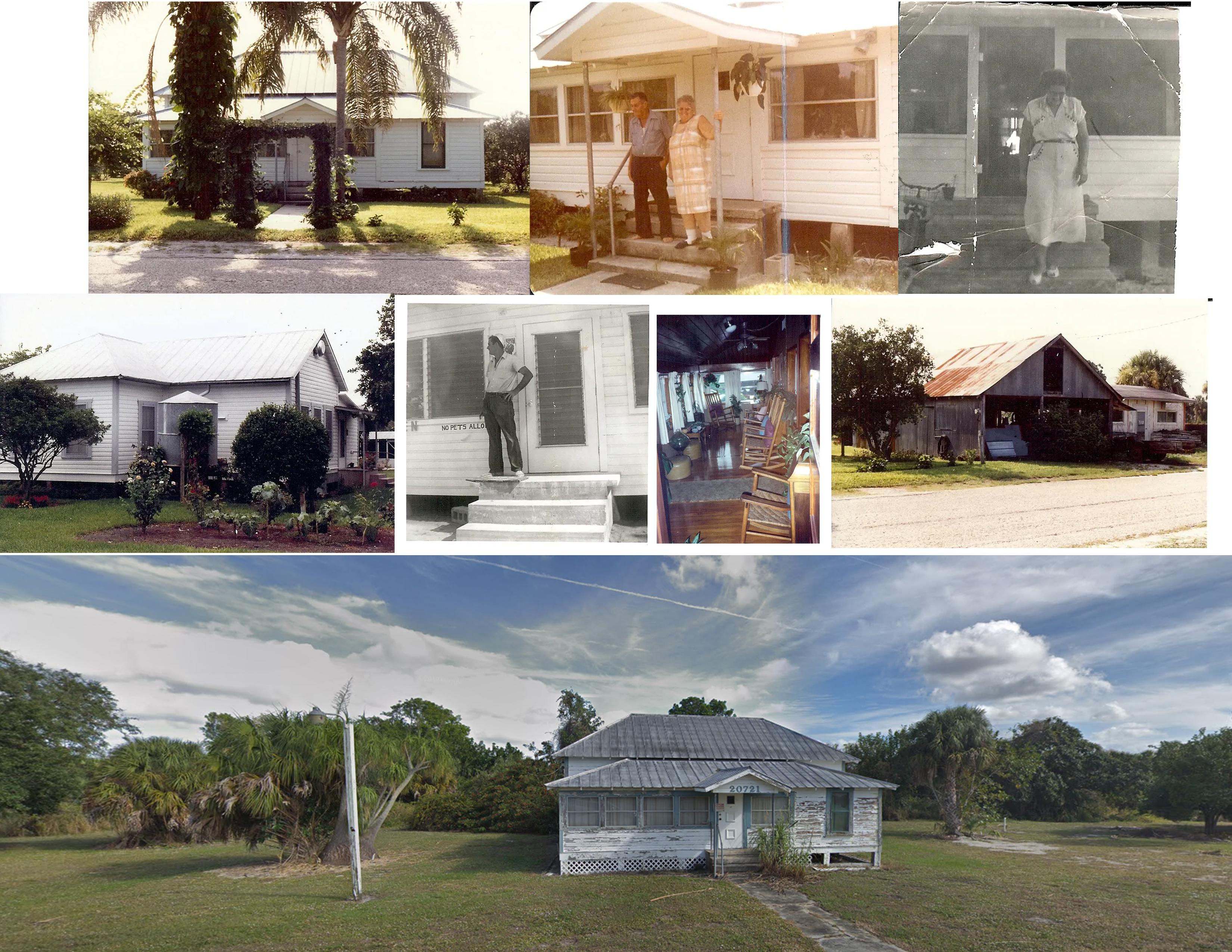 This is the Alvarez house in Estero Floridabuilt around 1919 when the