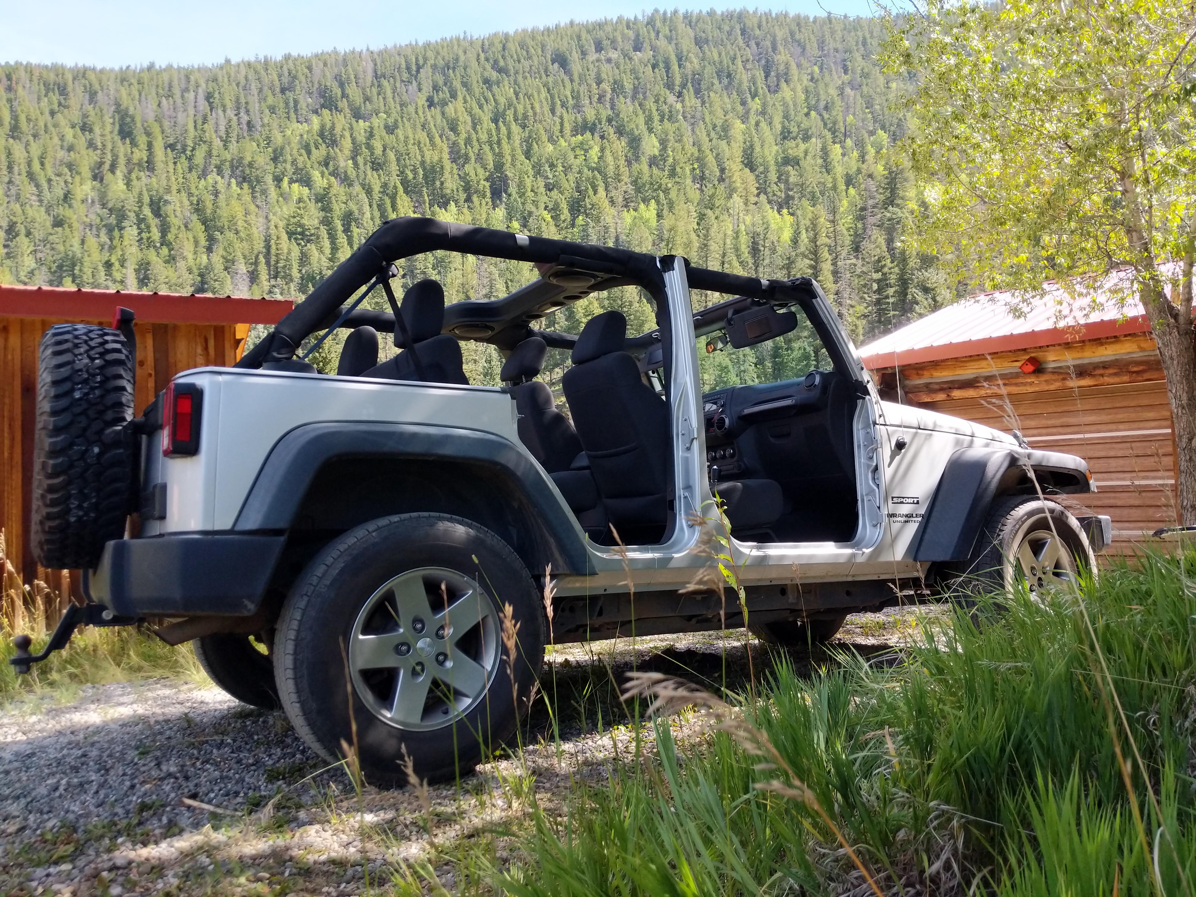 Jeep Without Doors And Roof