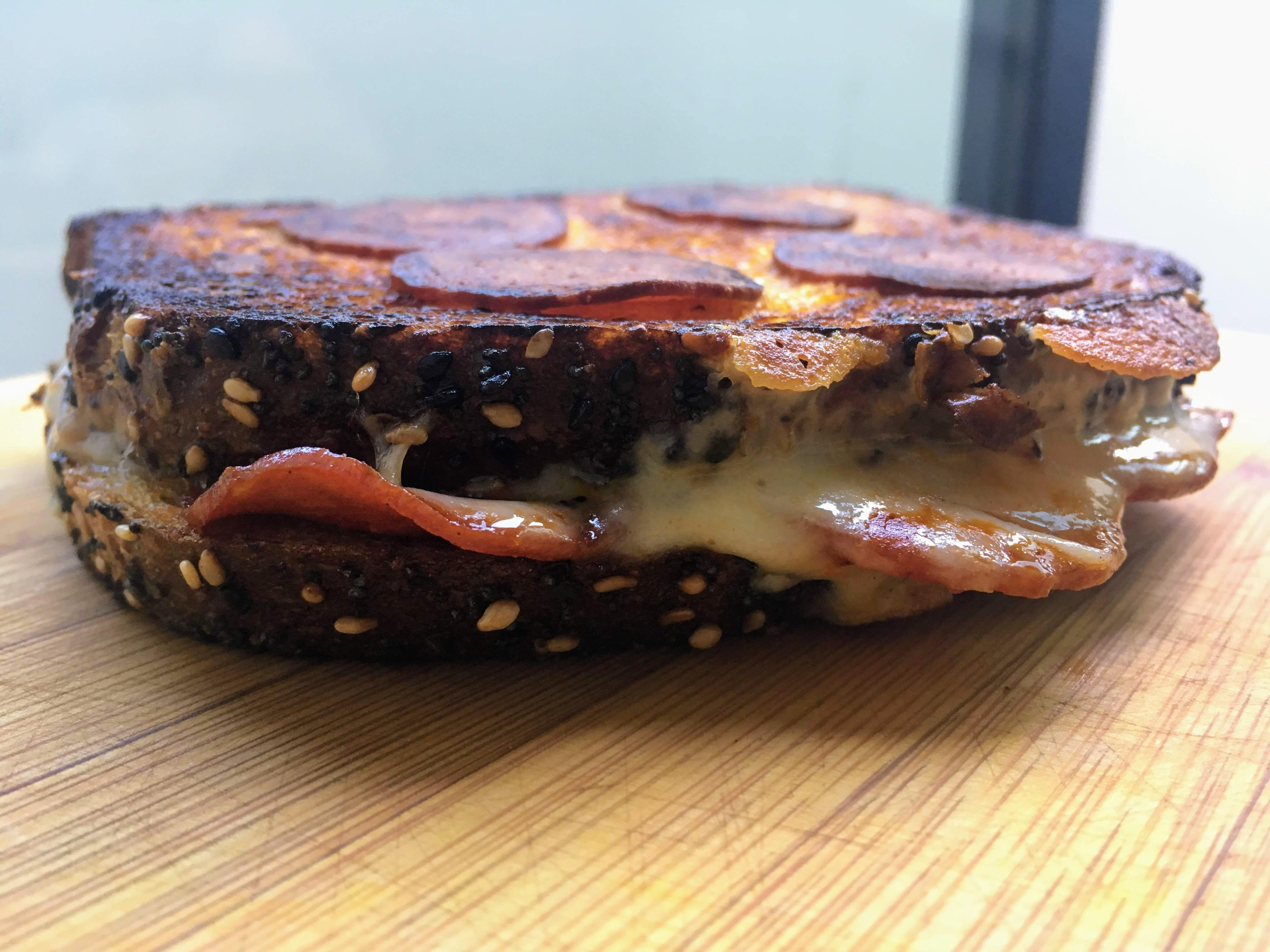 [homemade] Pepperoni Grilled Cheese r/food