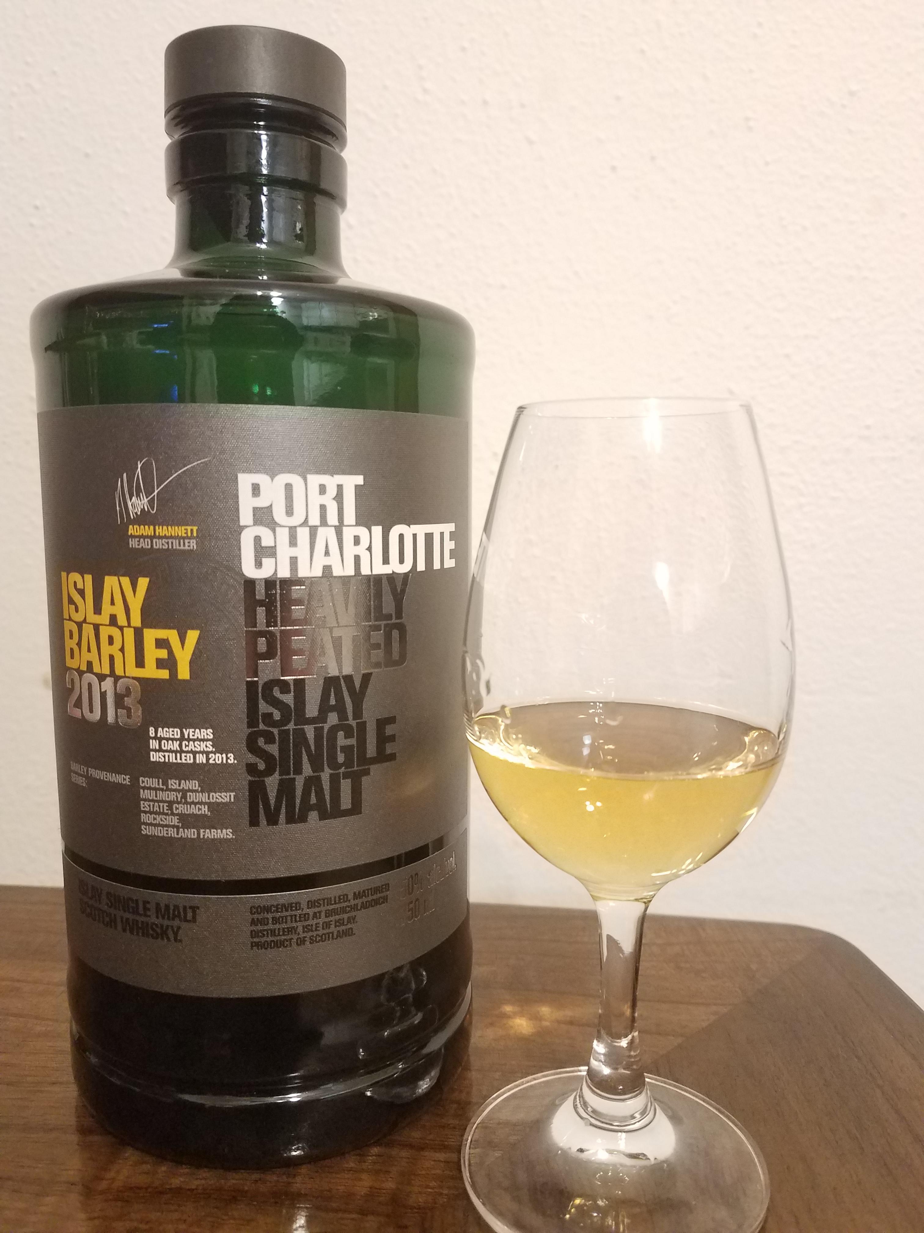 Review 7Port Charlotte Islay Barley 2013 r/Scotch