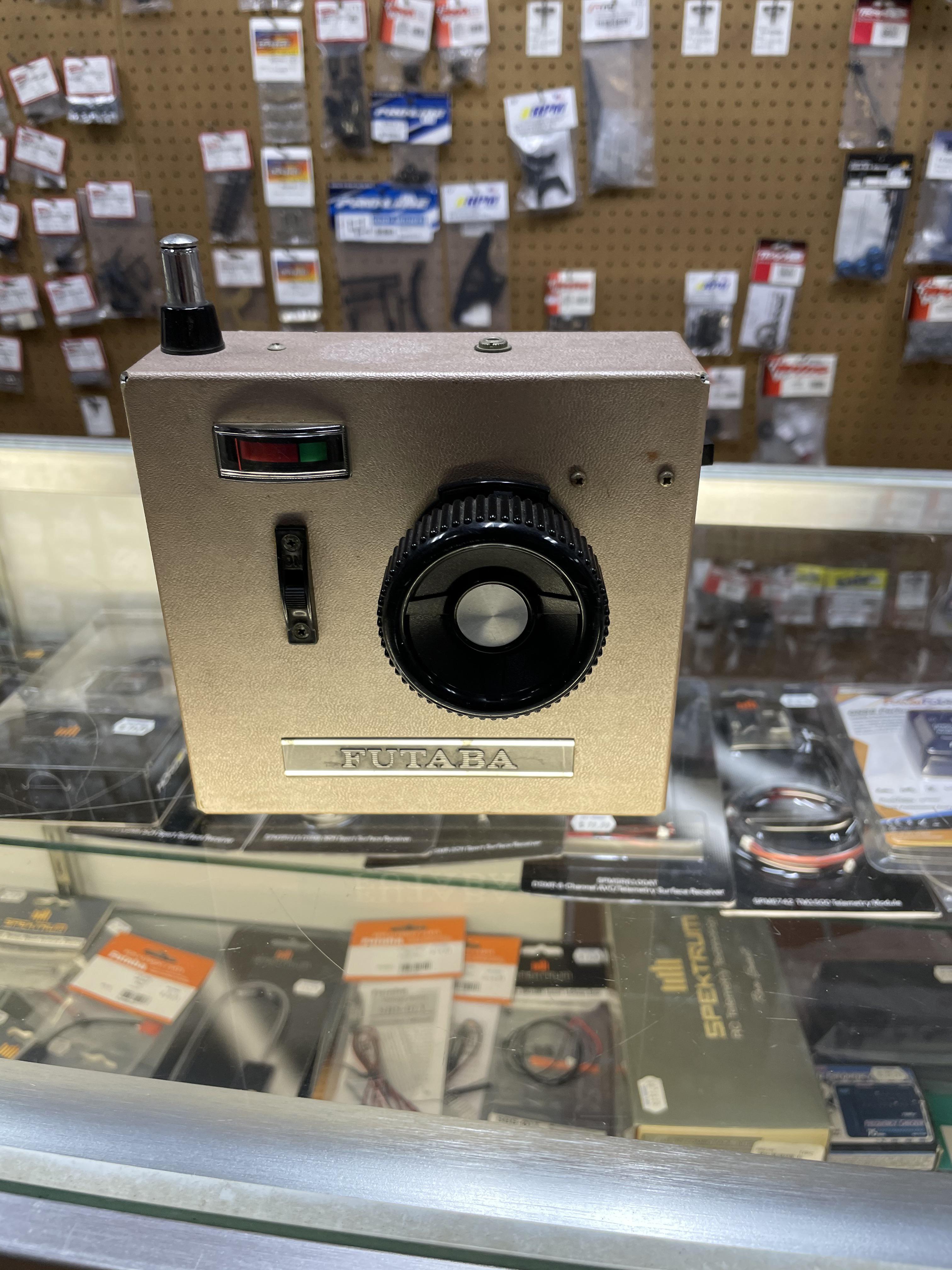 Vintage Futaba transmitter from early 80s, Zak’s Hobbies in Vineland, NJ. r/rccars