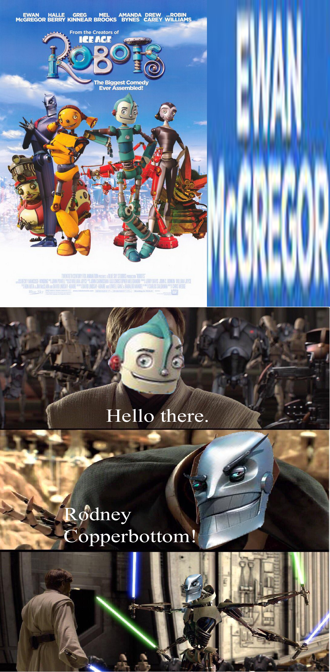Honestly didn't know he was in this PrequelMemes