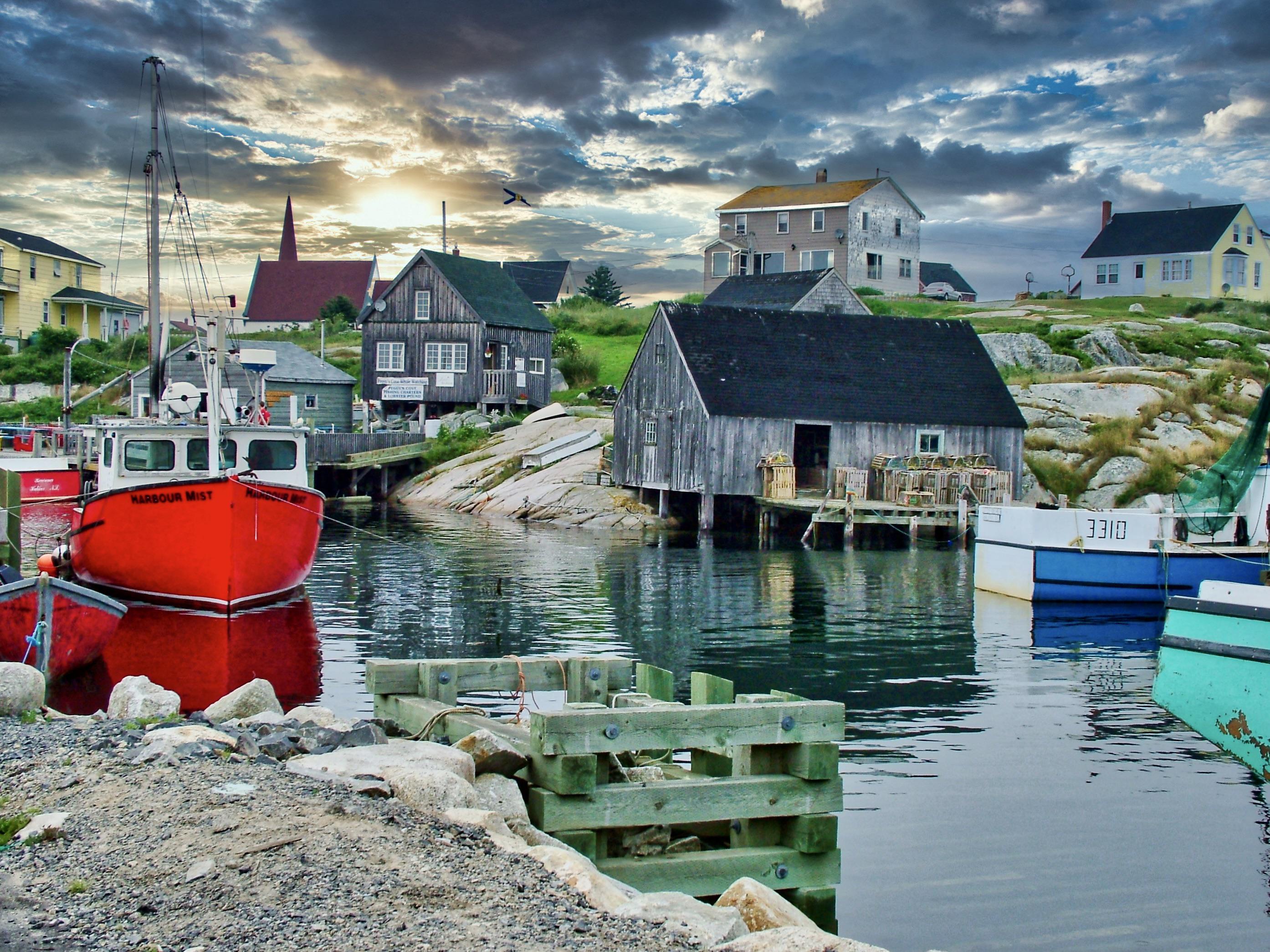 Peggy’s Cove, Nova Scotia r/MostBeautiful