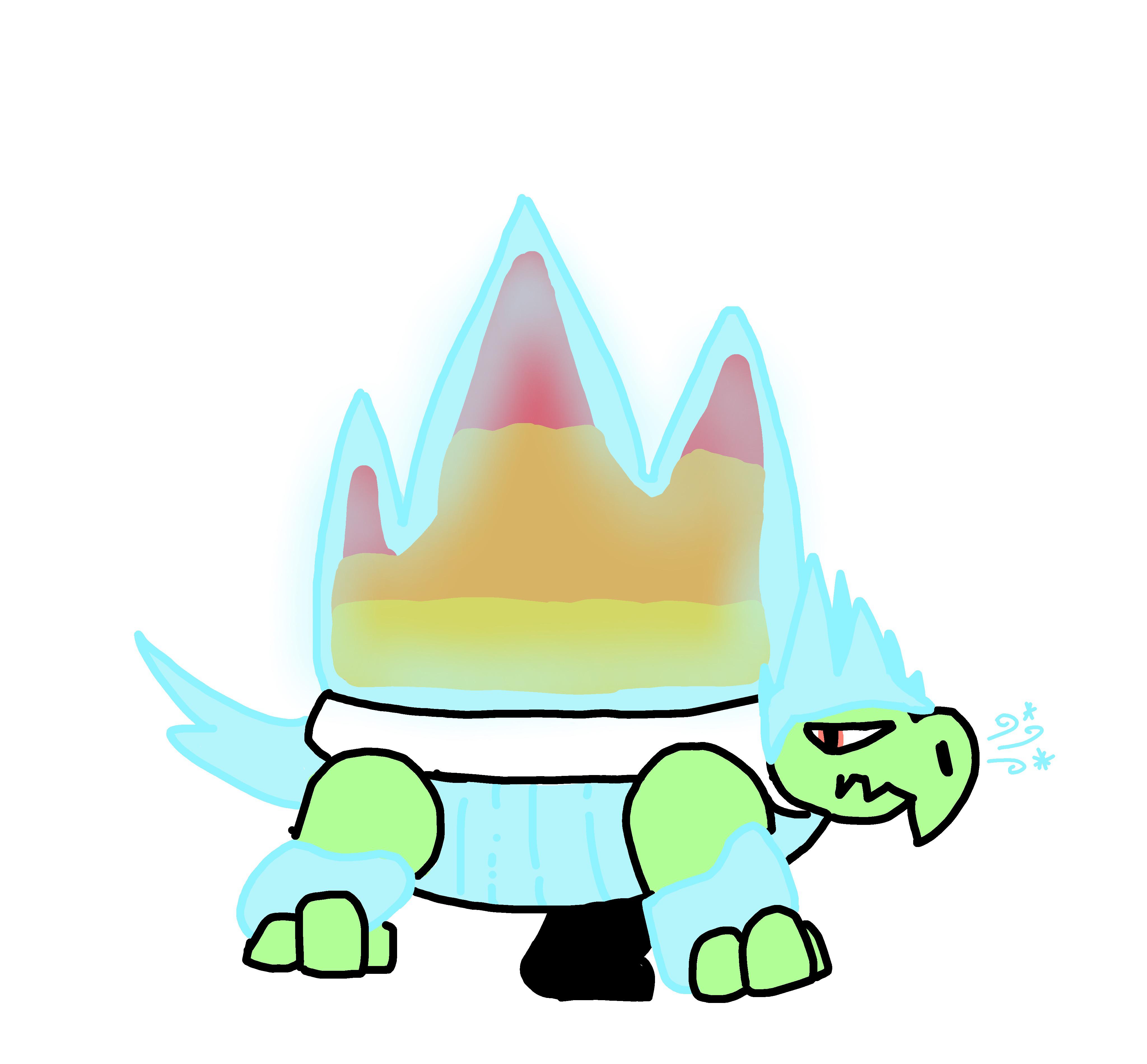 My fire ice type Pokémon, Kamelt! fakemon