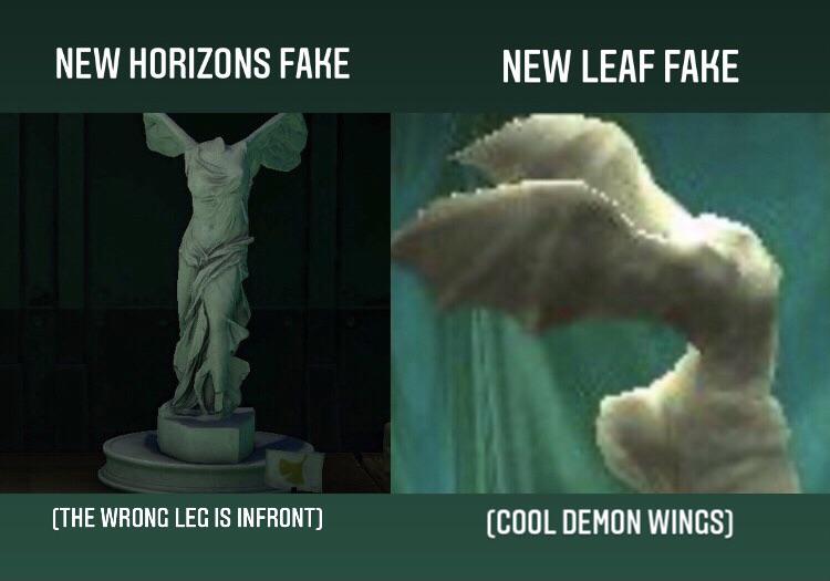 Can we talk about how much of a downgrade the fake Valiant statue had