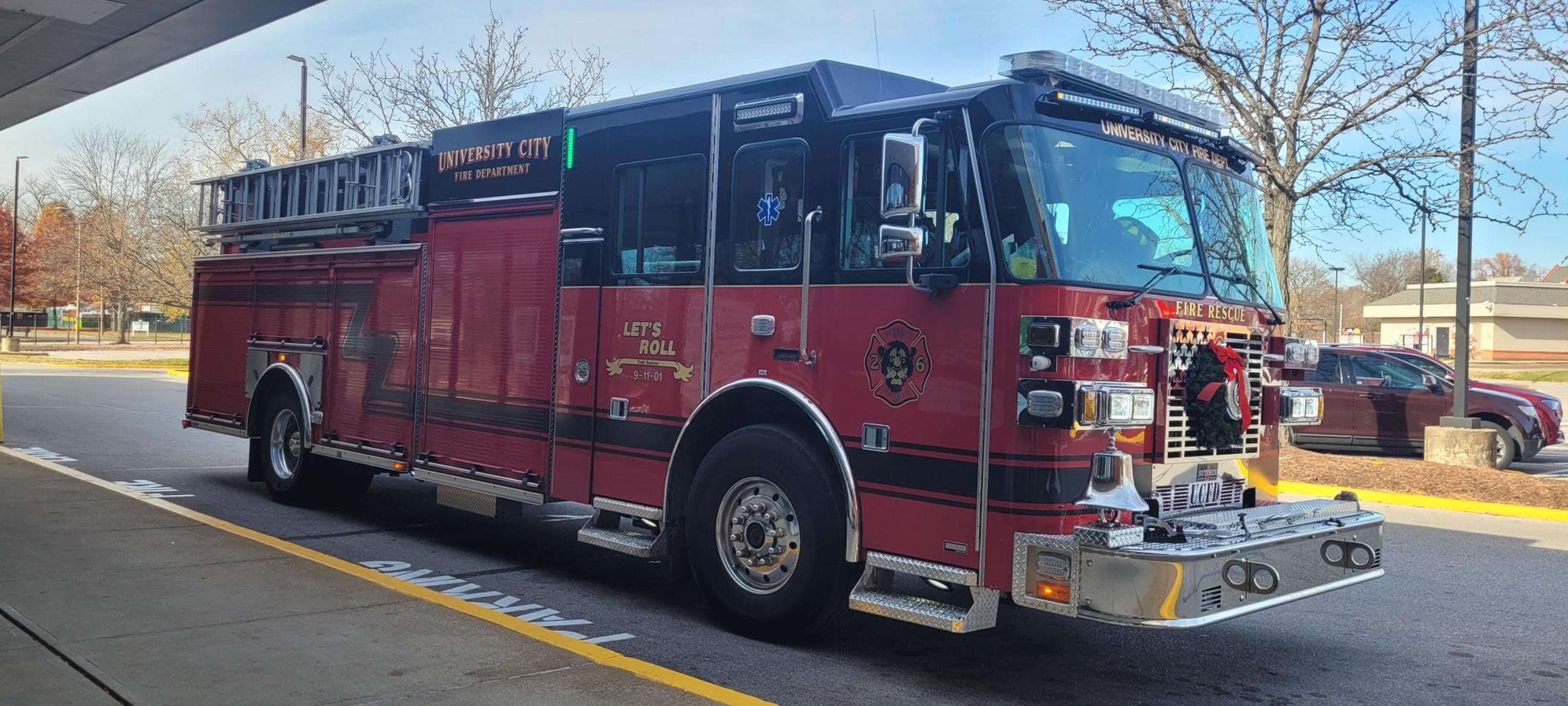 University City, Missouri fire department Engine 2624 r/FireTrucks