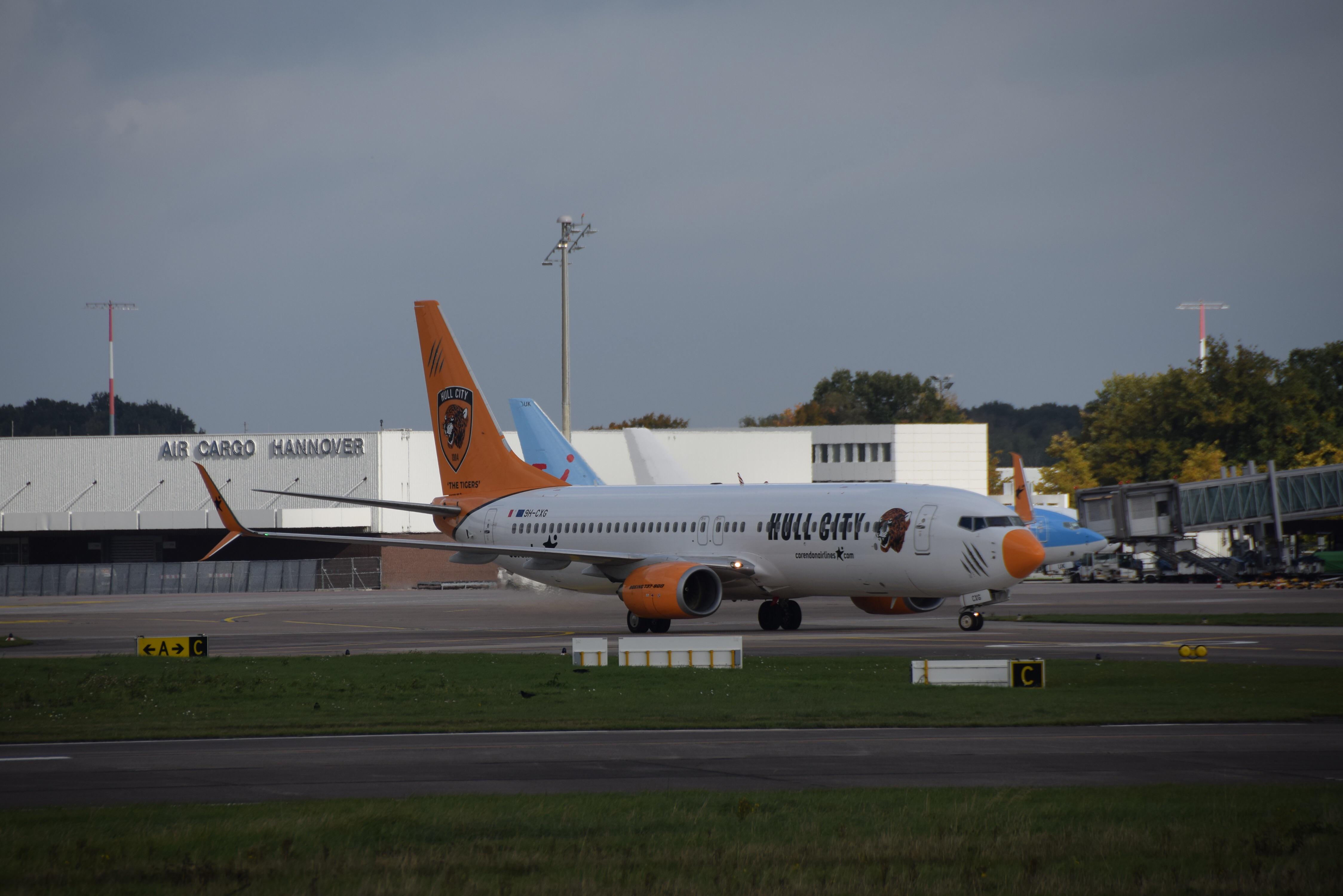 Corendon hull city livery at Hannover AirPort r/flying