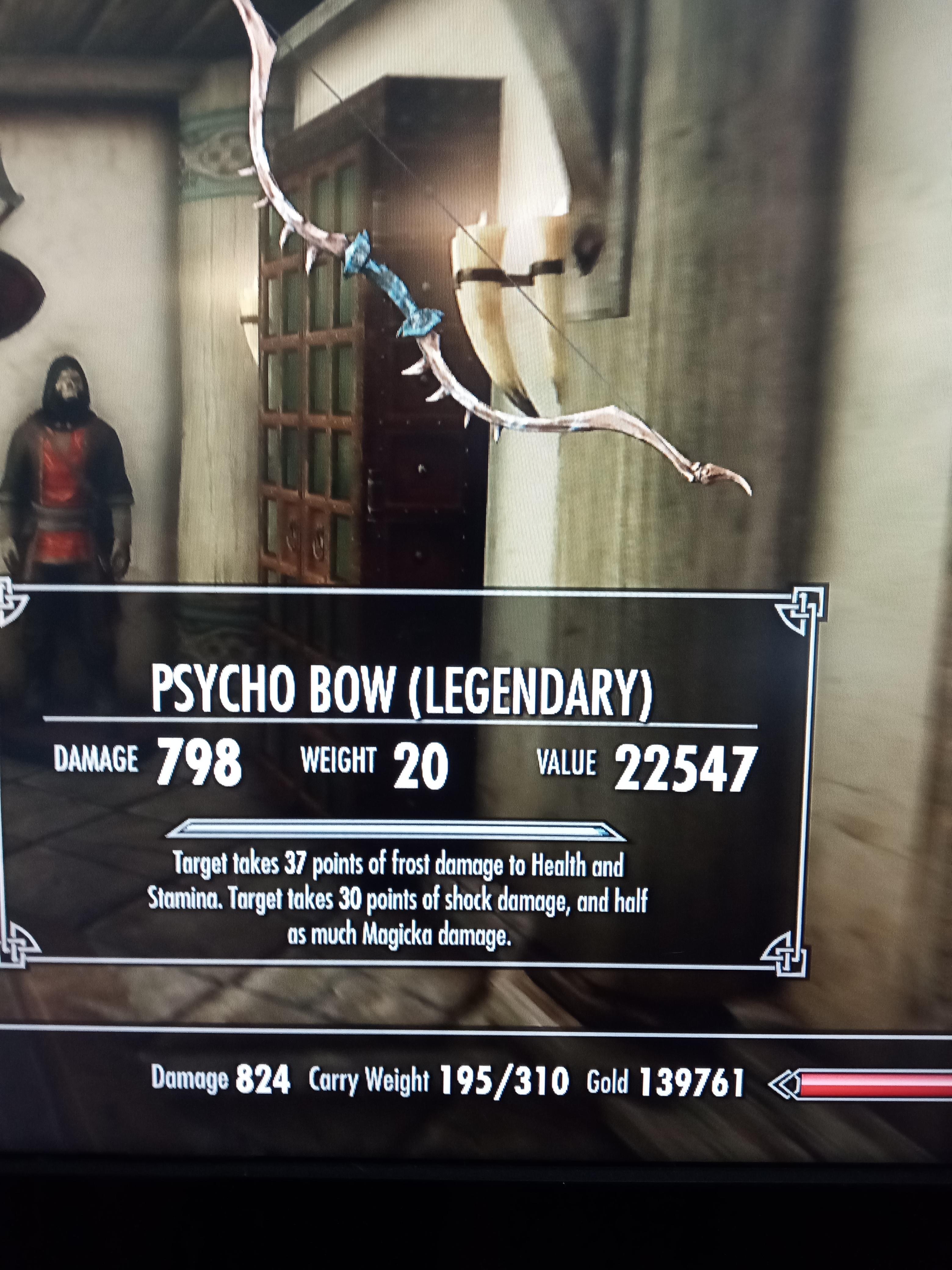 My best bow r/skyrim