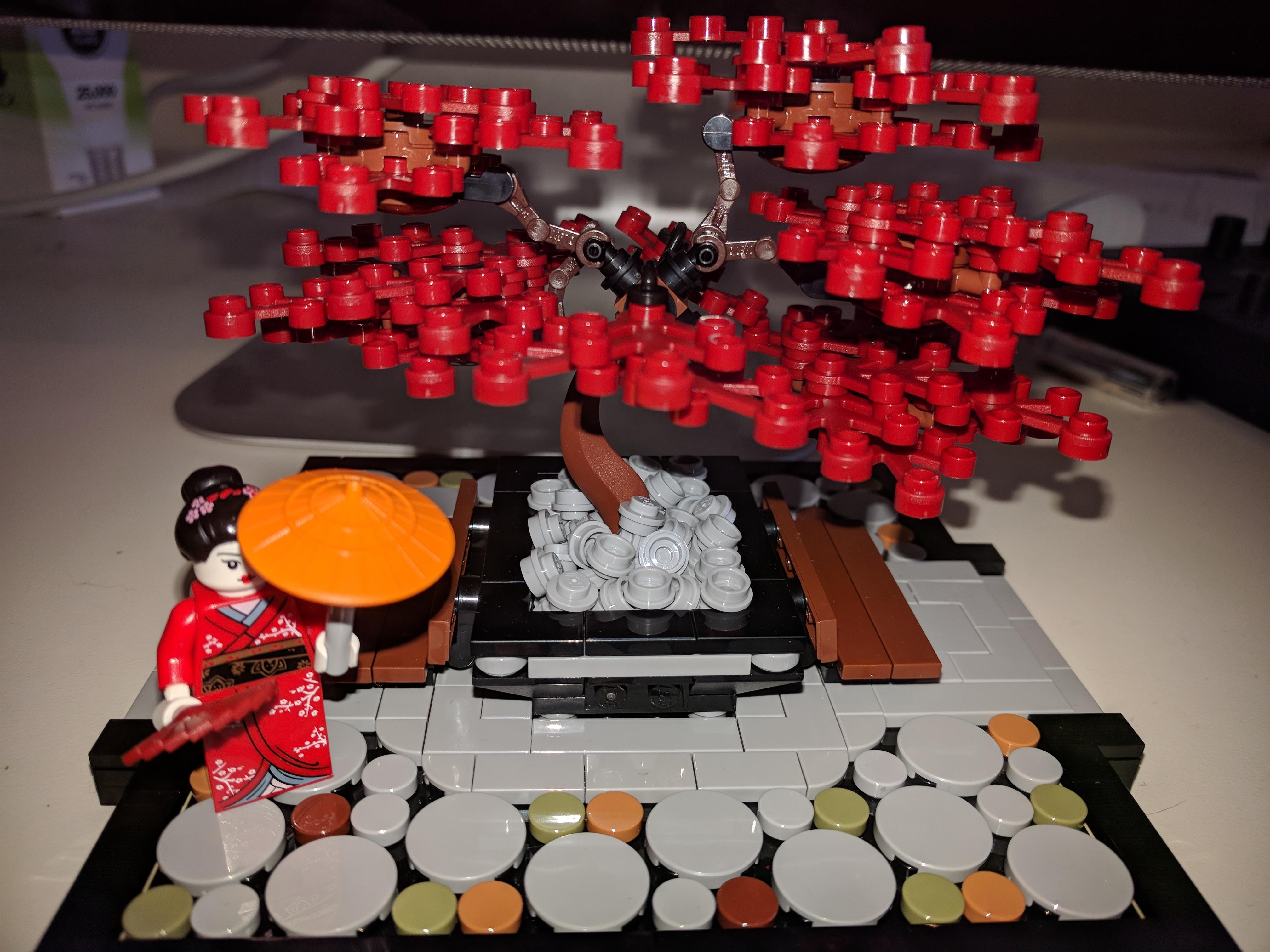 Bricklink'd my Lego bonsai tree r/lego