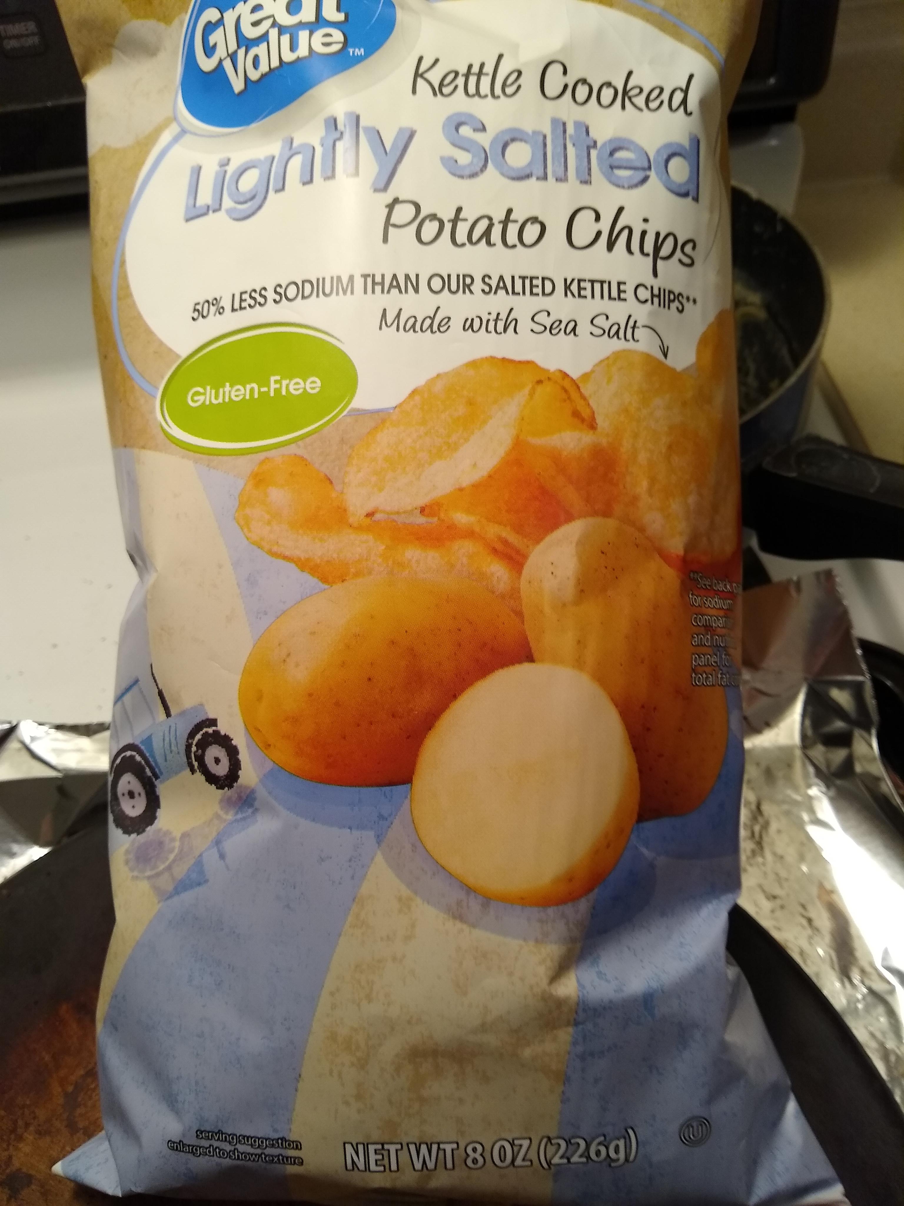 This bag of lightly salted kettle cooked chips r/mildlypenis