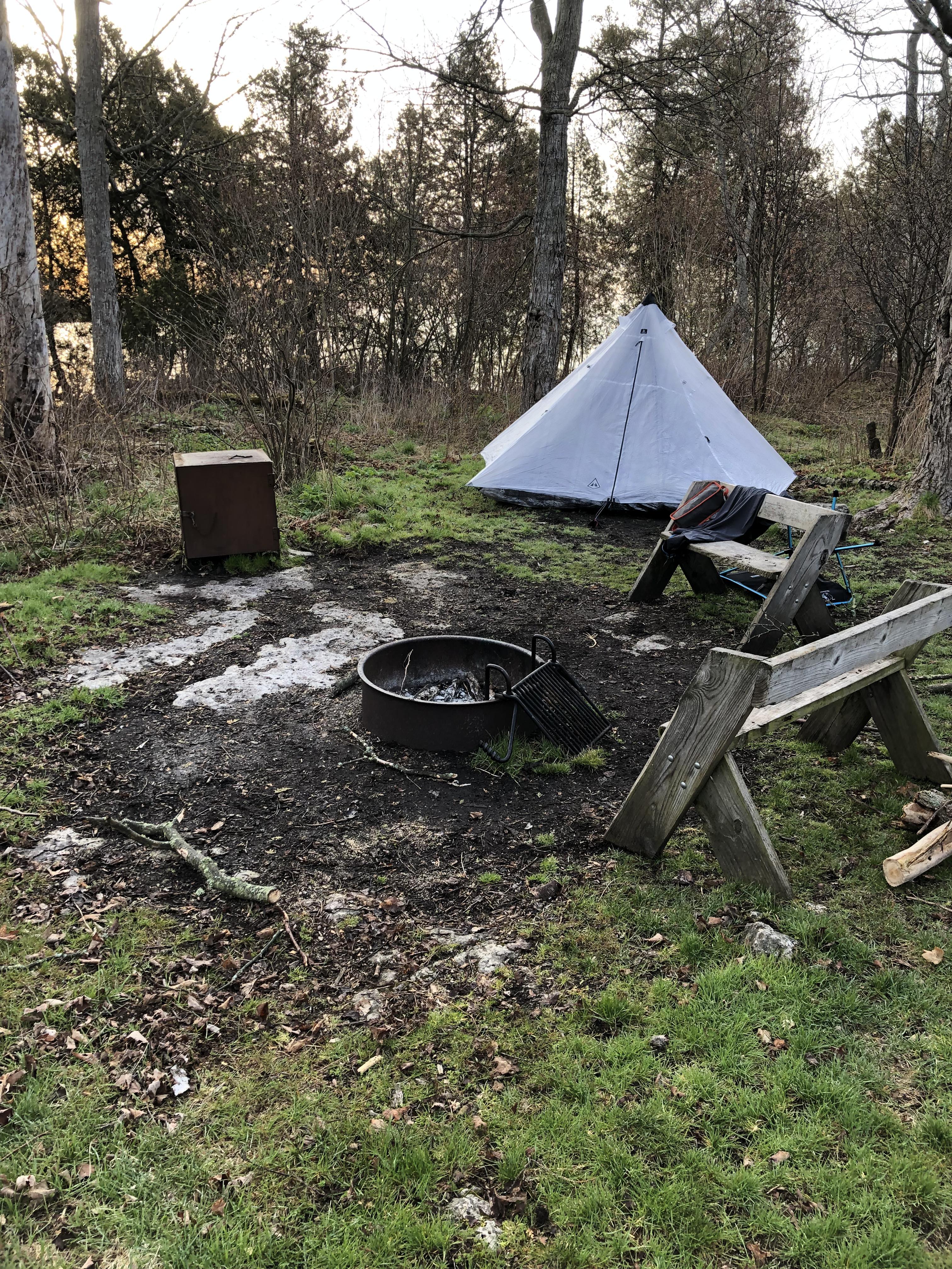 Newport State Park, Wisconsin camping