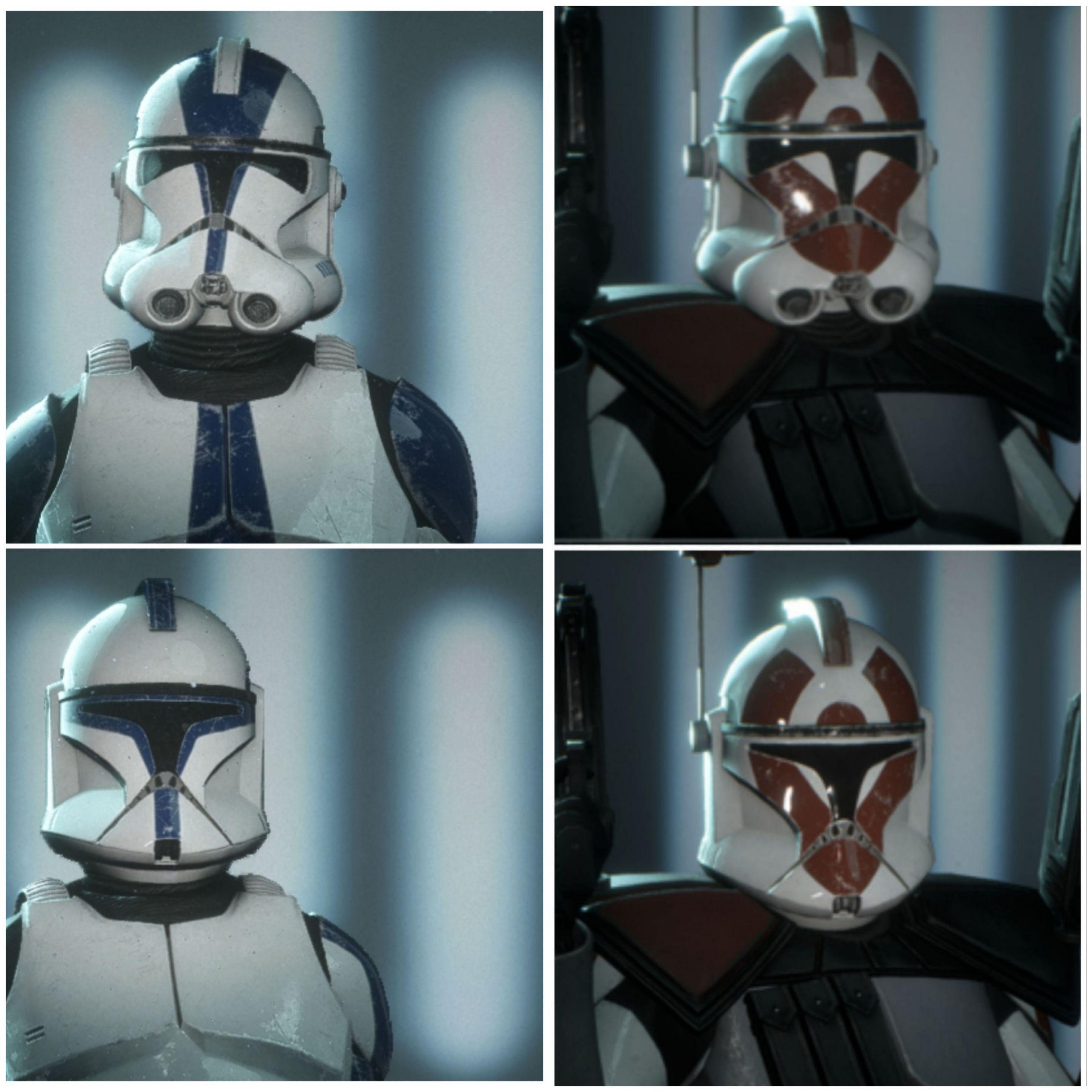 ARC trooper skin idea. Take the phase I and phase II 501st legion skins