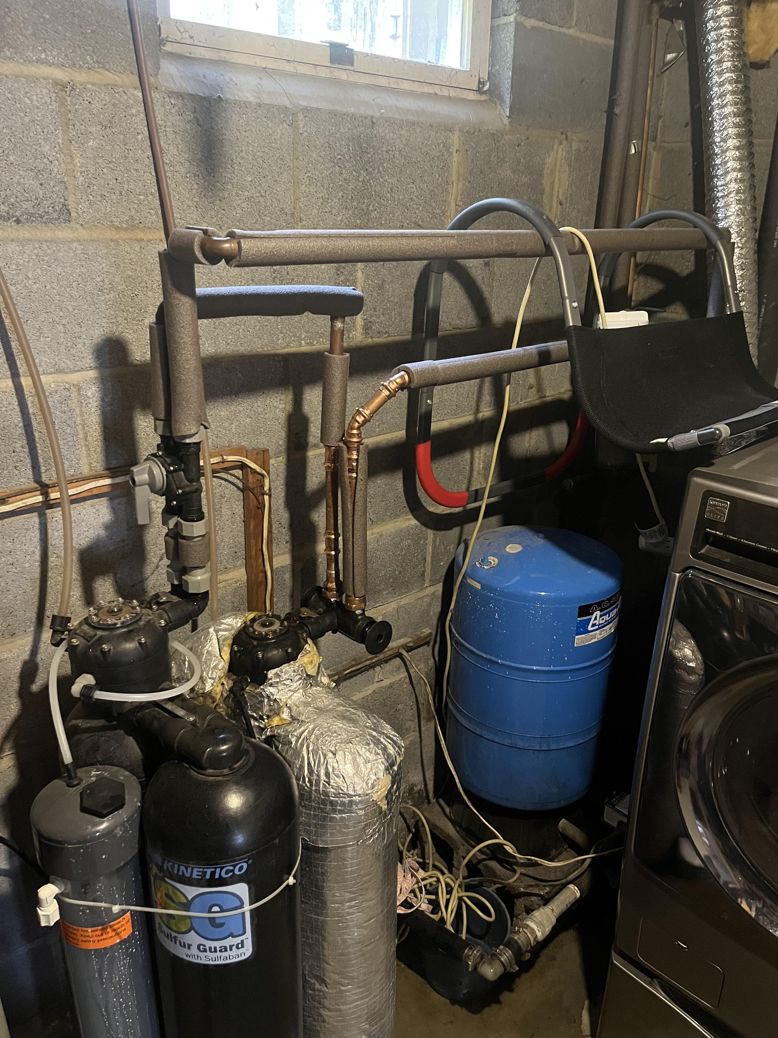 No water to sink/shower when water softner cycle ends r/WaterTreatment