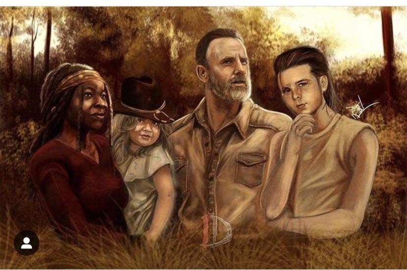The Grimes family r/thewalkingdead