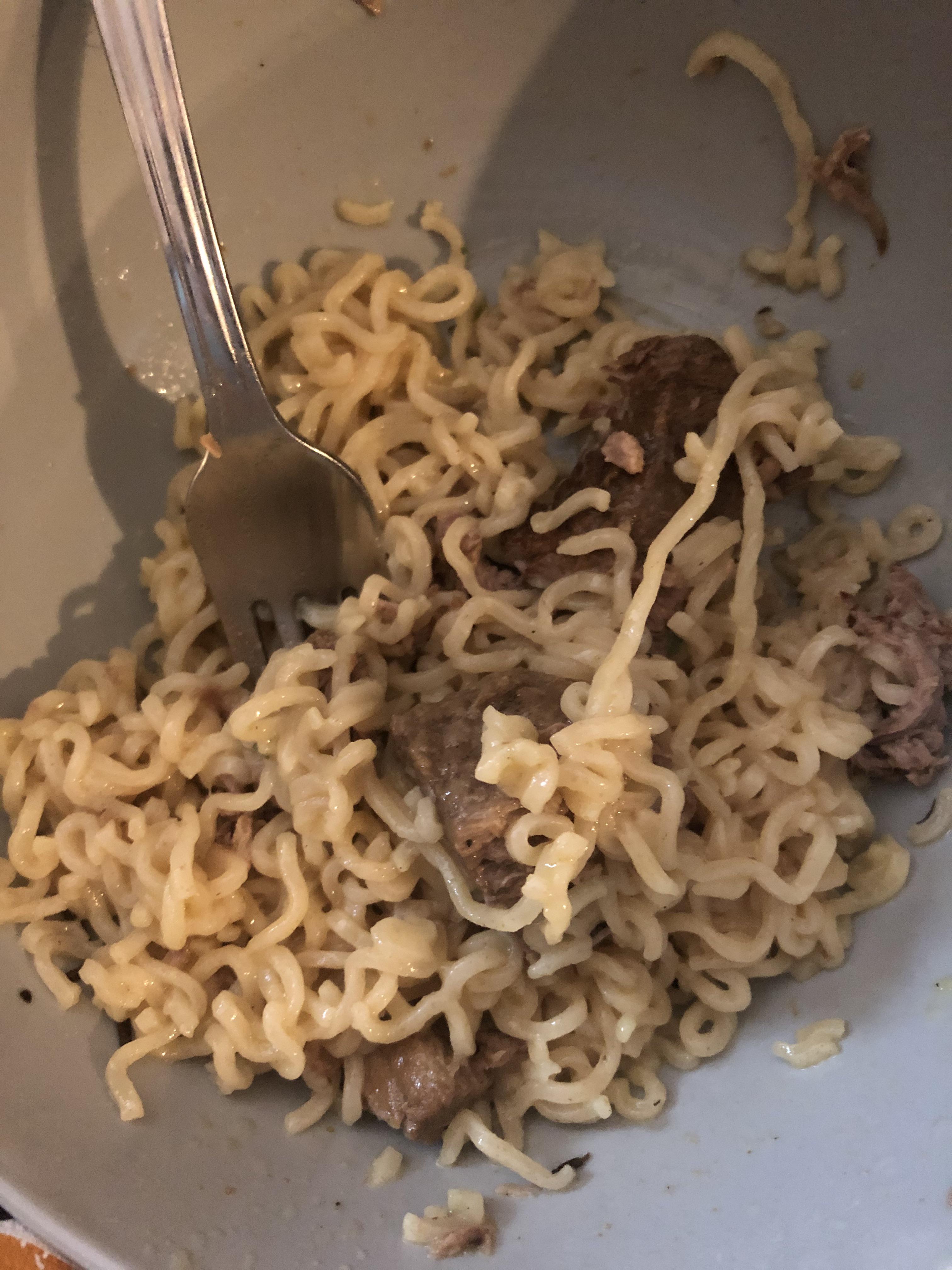 Overcooked noodles qustmaui