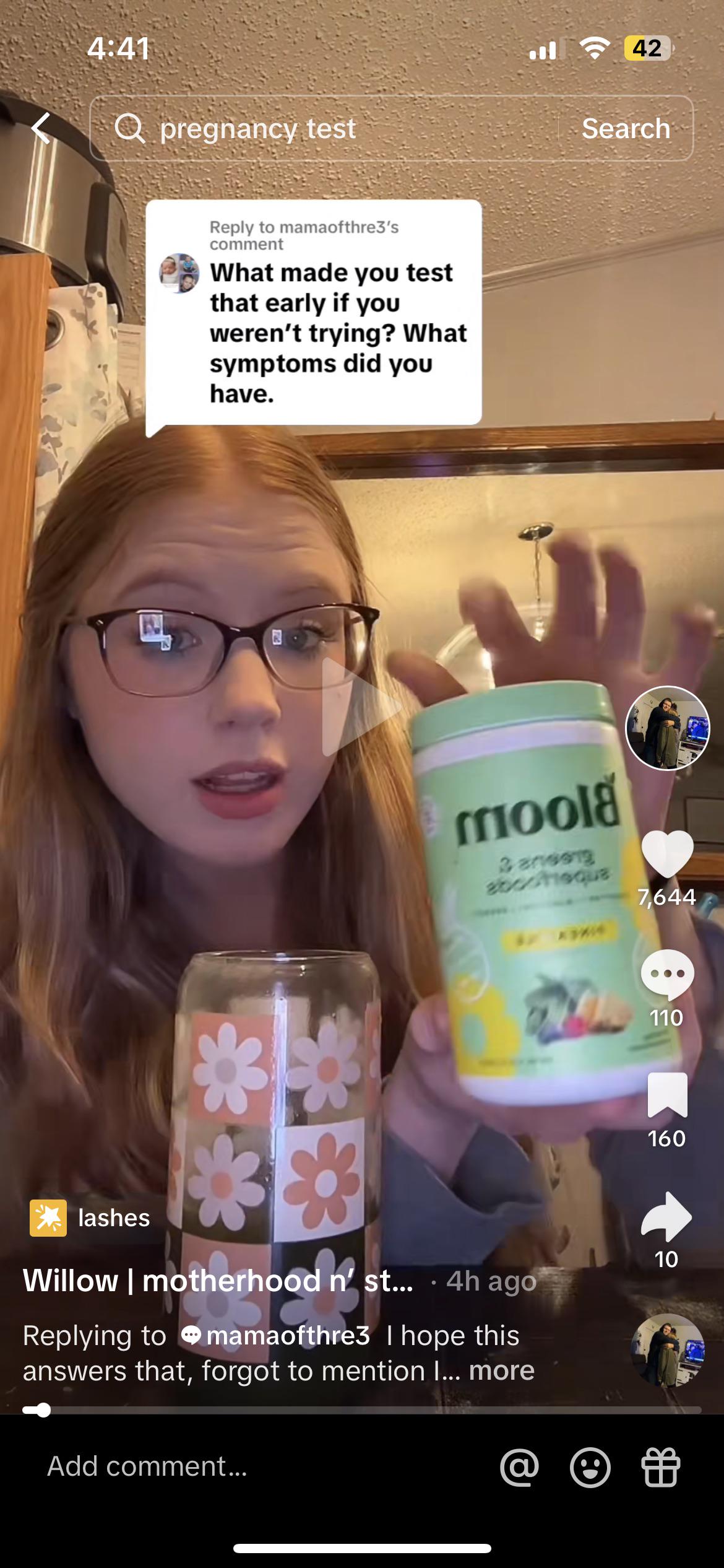 Why is this girl drinking bloom while pregnant?? It’s NOT safe!! You