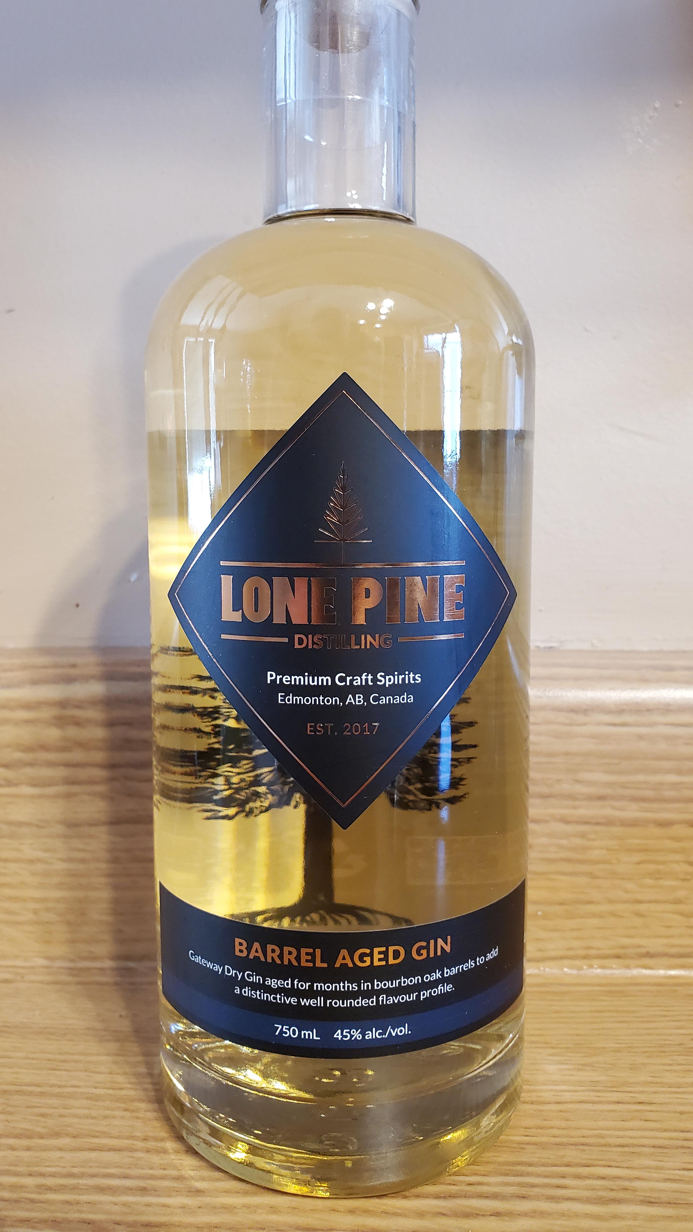 Gin aficionados of Edmonton! Lone Pine's Barrel Aged Gin is out! r/Edmonton