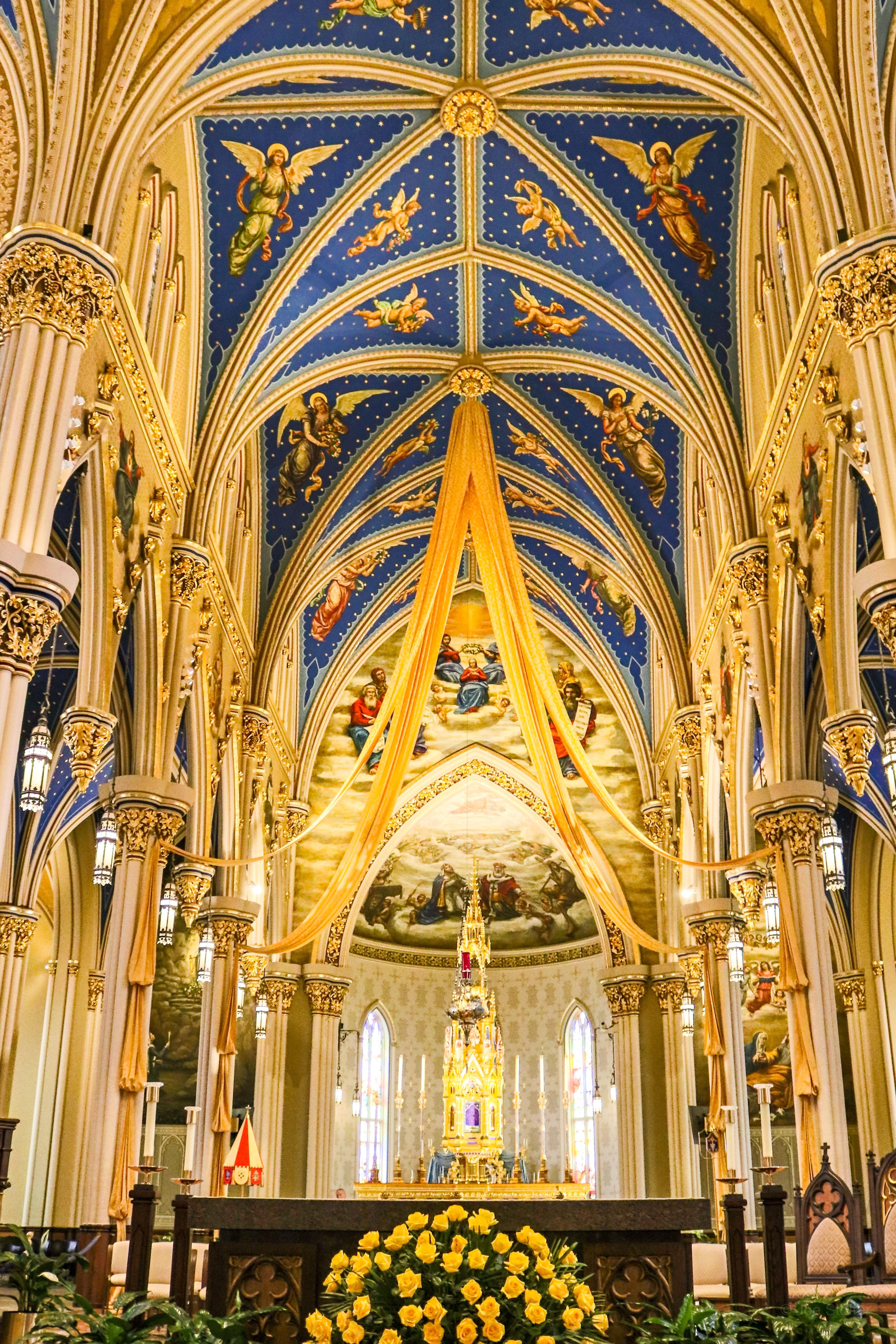 Basilica of the Sacred Heart, Notre Dame Campus, South Bend, Indiana
