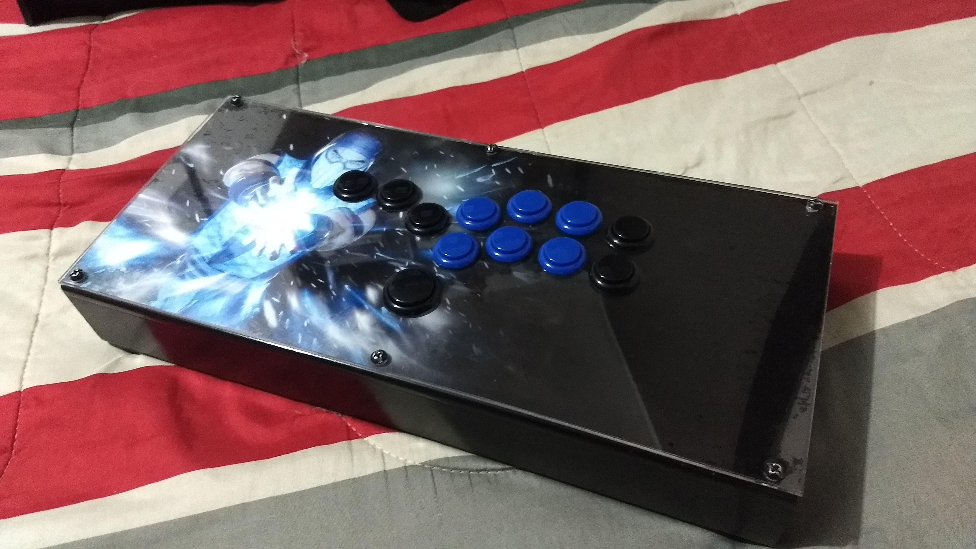 My new custom hitbox 😁 : r/fightsticks