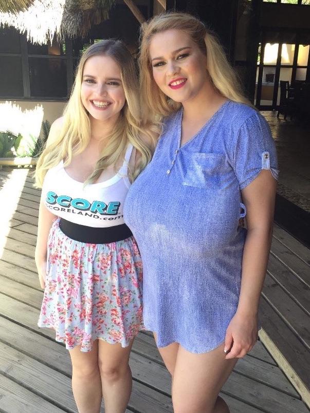 Erin’s huge boobs will not be hidden : 2busty2hide