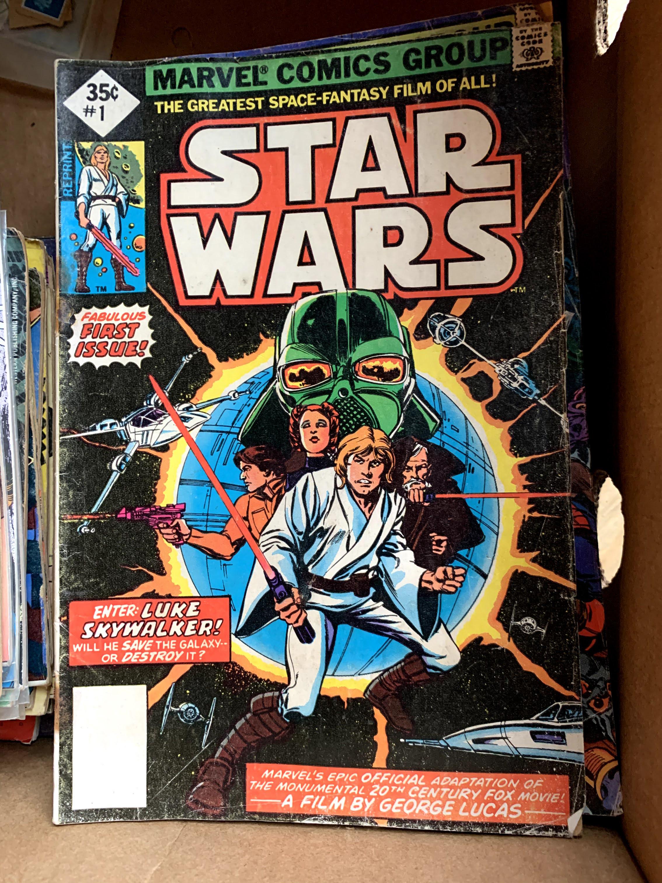 Old Star Wars Comic Collection (details in comments)