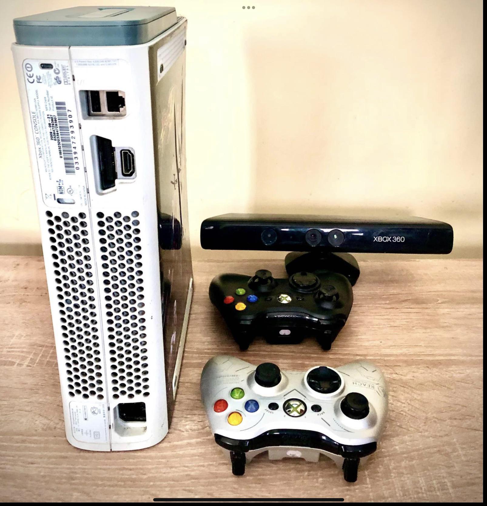 Finally got my first xbox 360 came with a kinect only costed me 50