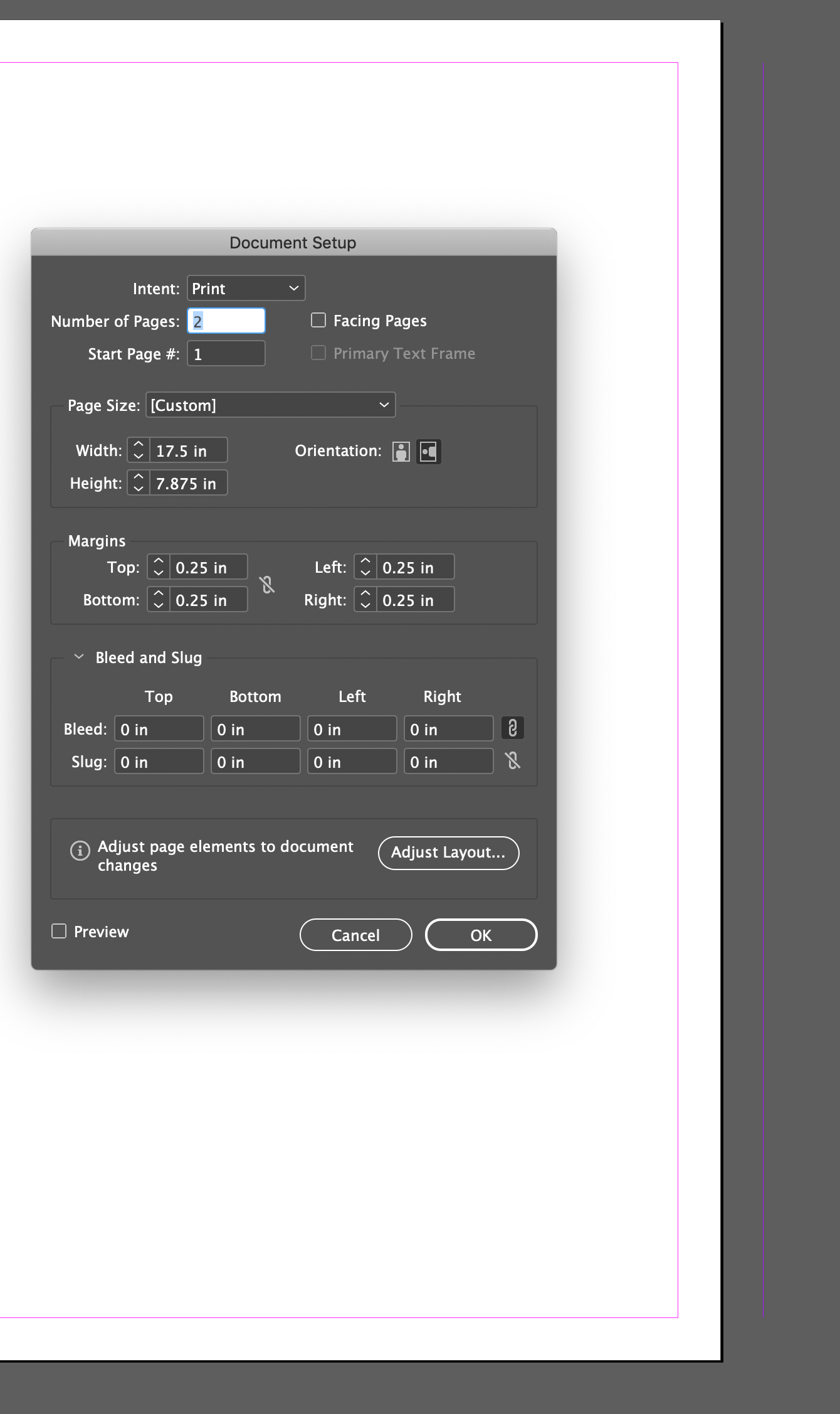 What is this 2nd pink line beside the margin line? How can I get rid of it? r/indesign
