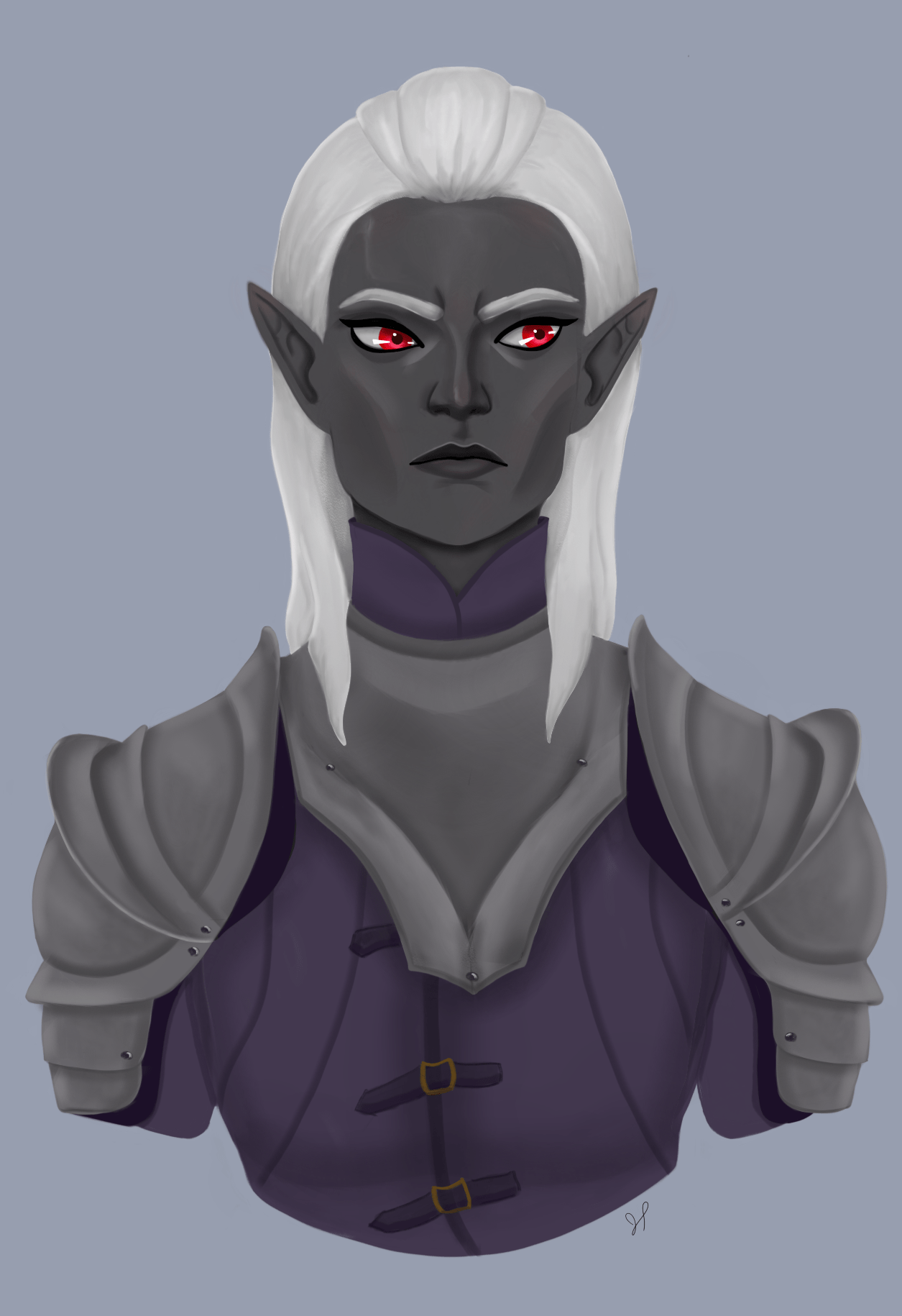 [RF] Elvanna Glannath, Death Cleric of Vecna r/characterdrawing