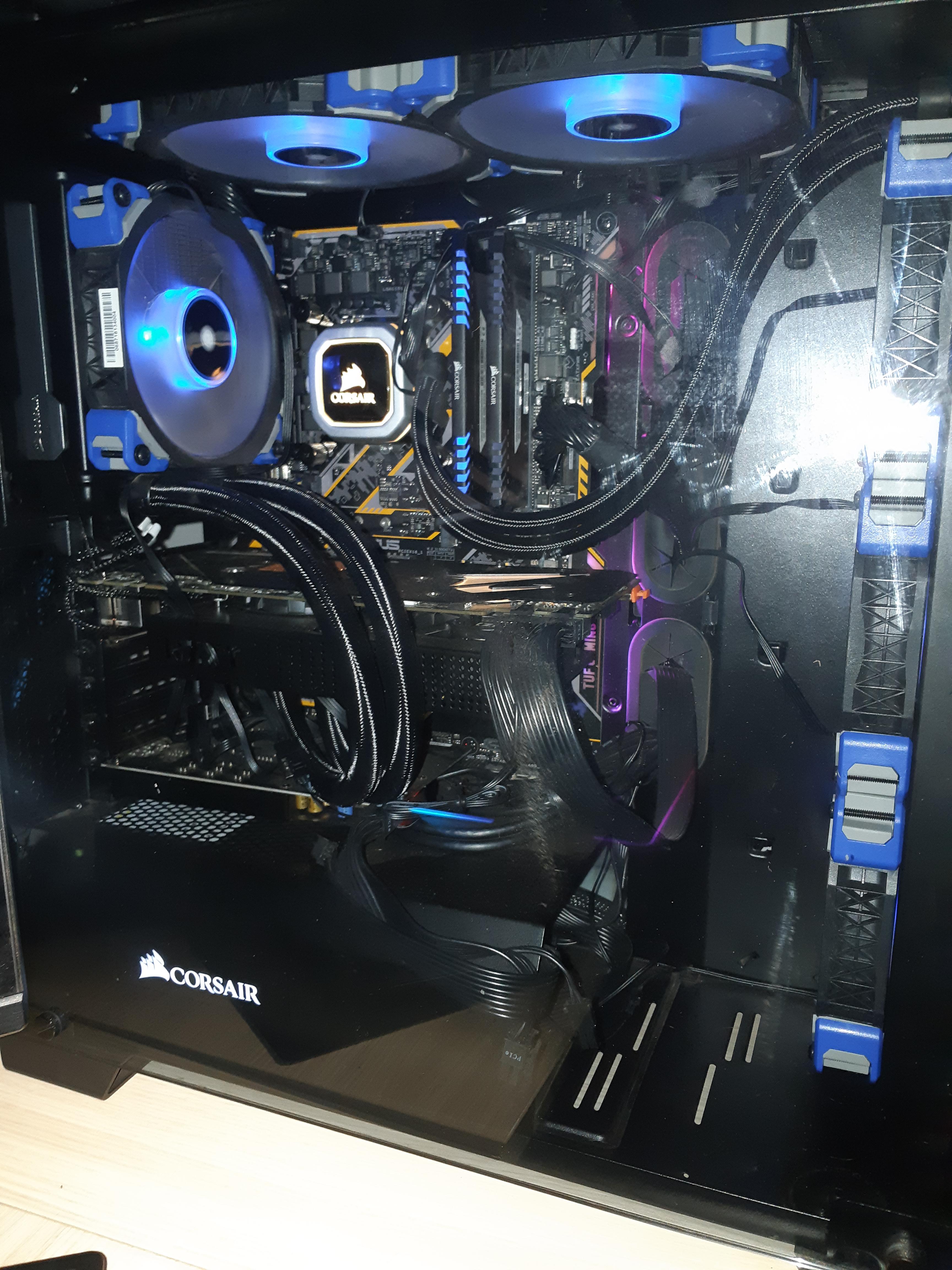 Watercooled my 1080TI with NZXT g12 and Corsair H80i v2. r/nvidia